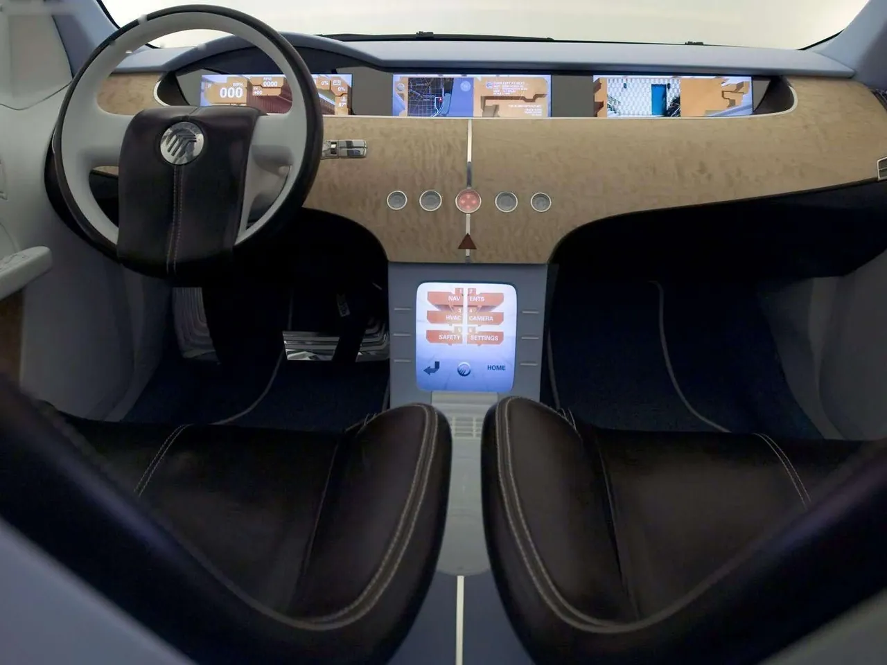 Mercury Meta One Concept (2004) – interiér