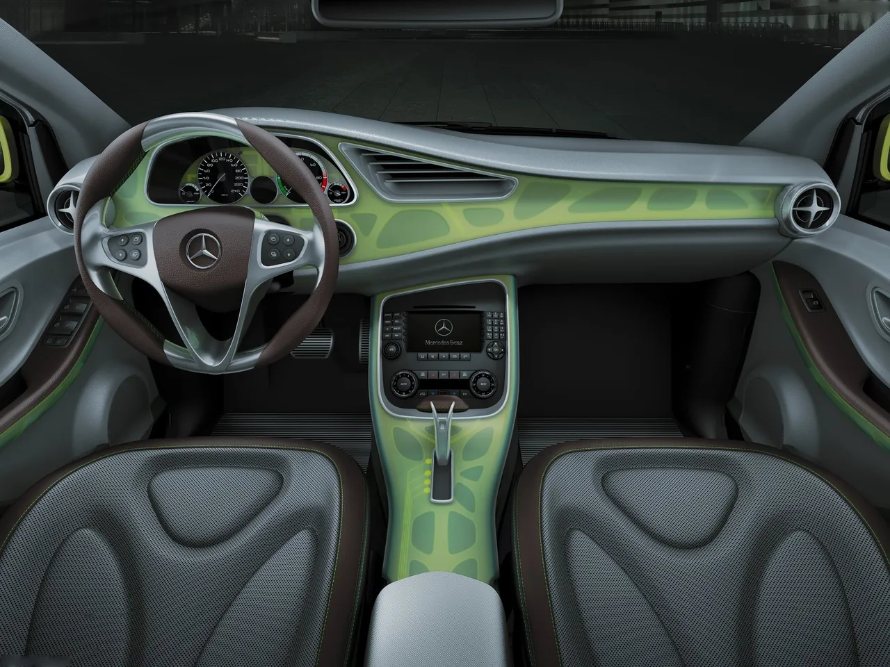 Mercedes-Benz BlueZero Concept (2009) - Interior