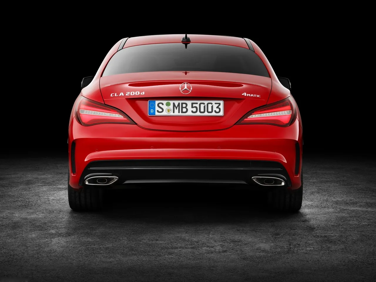 Mercedes-Benz CLA (2017) – zezadu