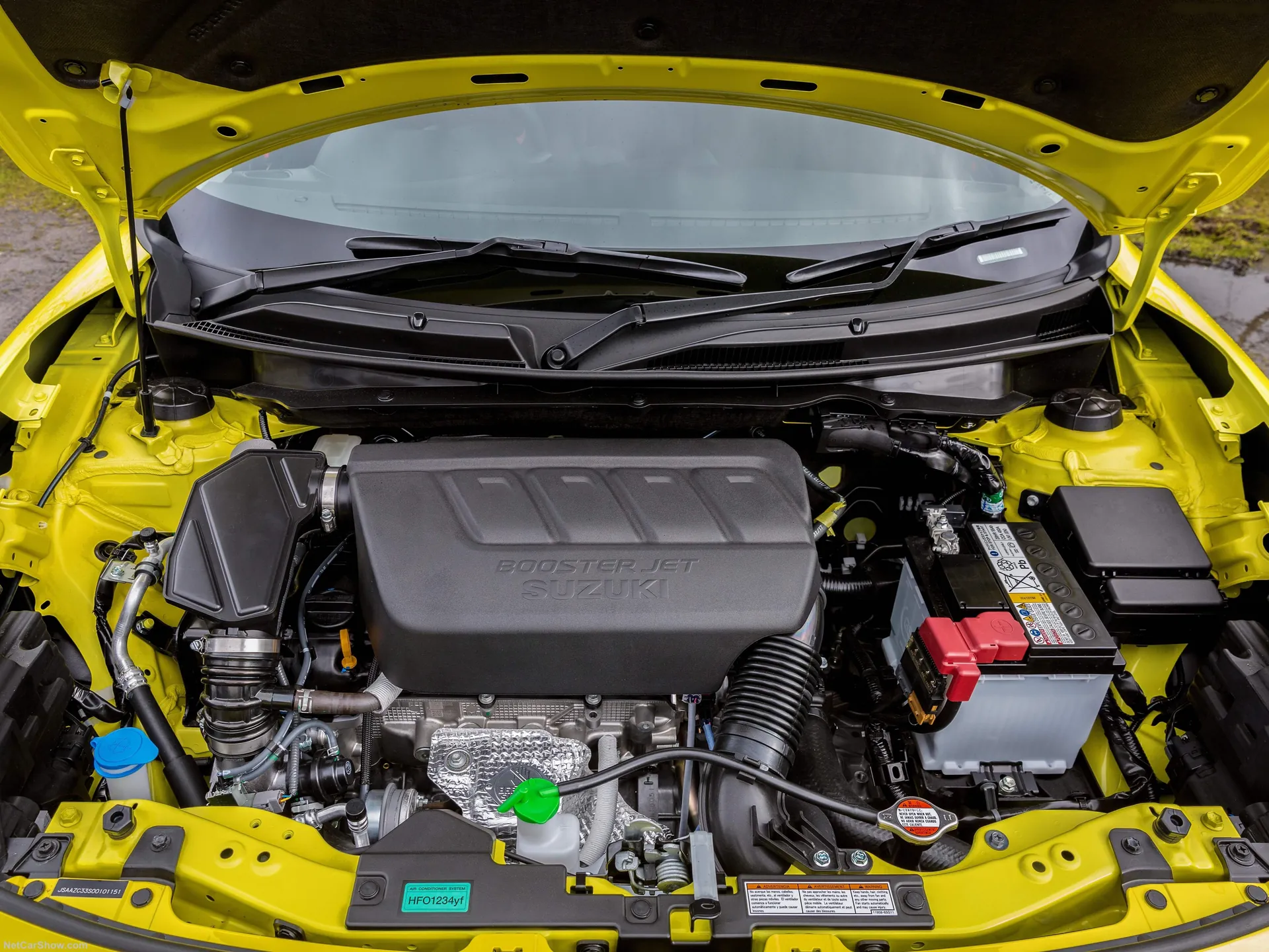 Suzuki Swift Sport (2018) – motorový prostor