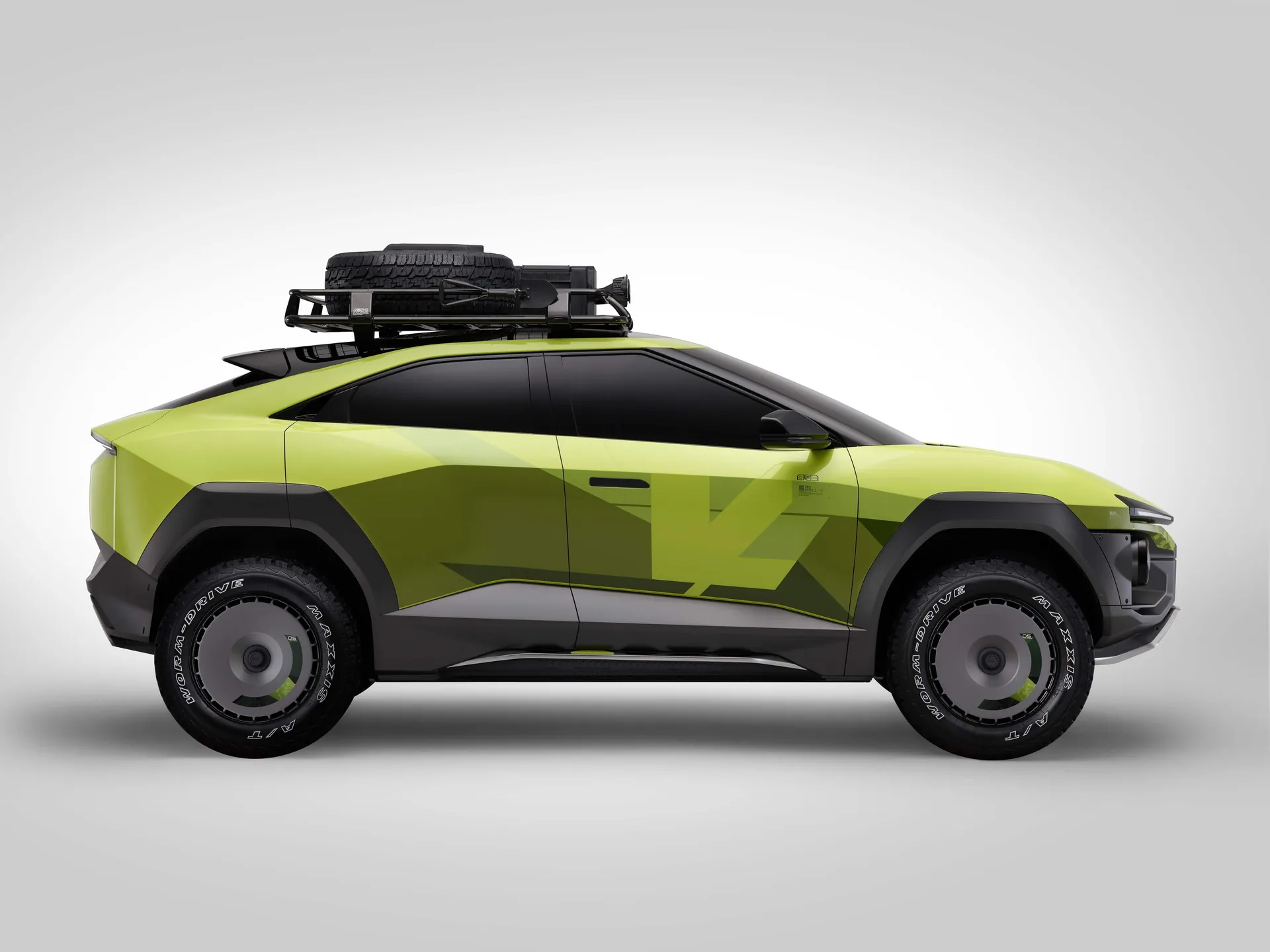 Mahindra BE Rall-e Concept (2023) – boční profil