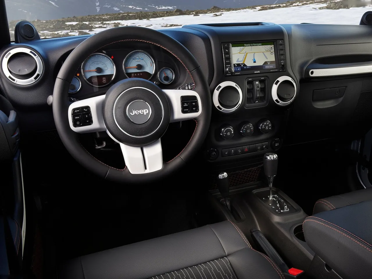 Jeep Wrangler Arctic (2012) – interiér