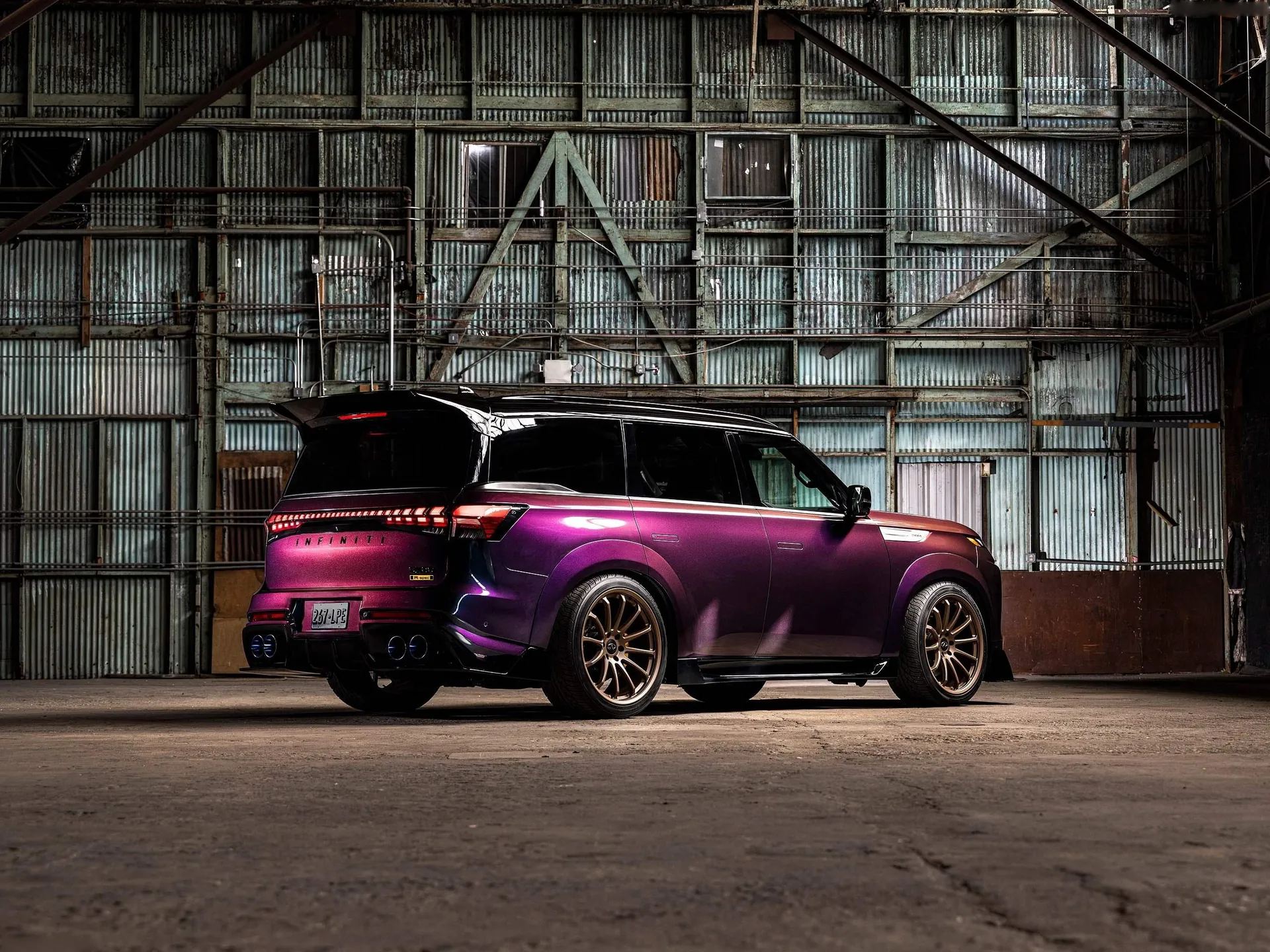 Infiniti QX80 R-Spec Concept (2025) - Rear Three-Quarter