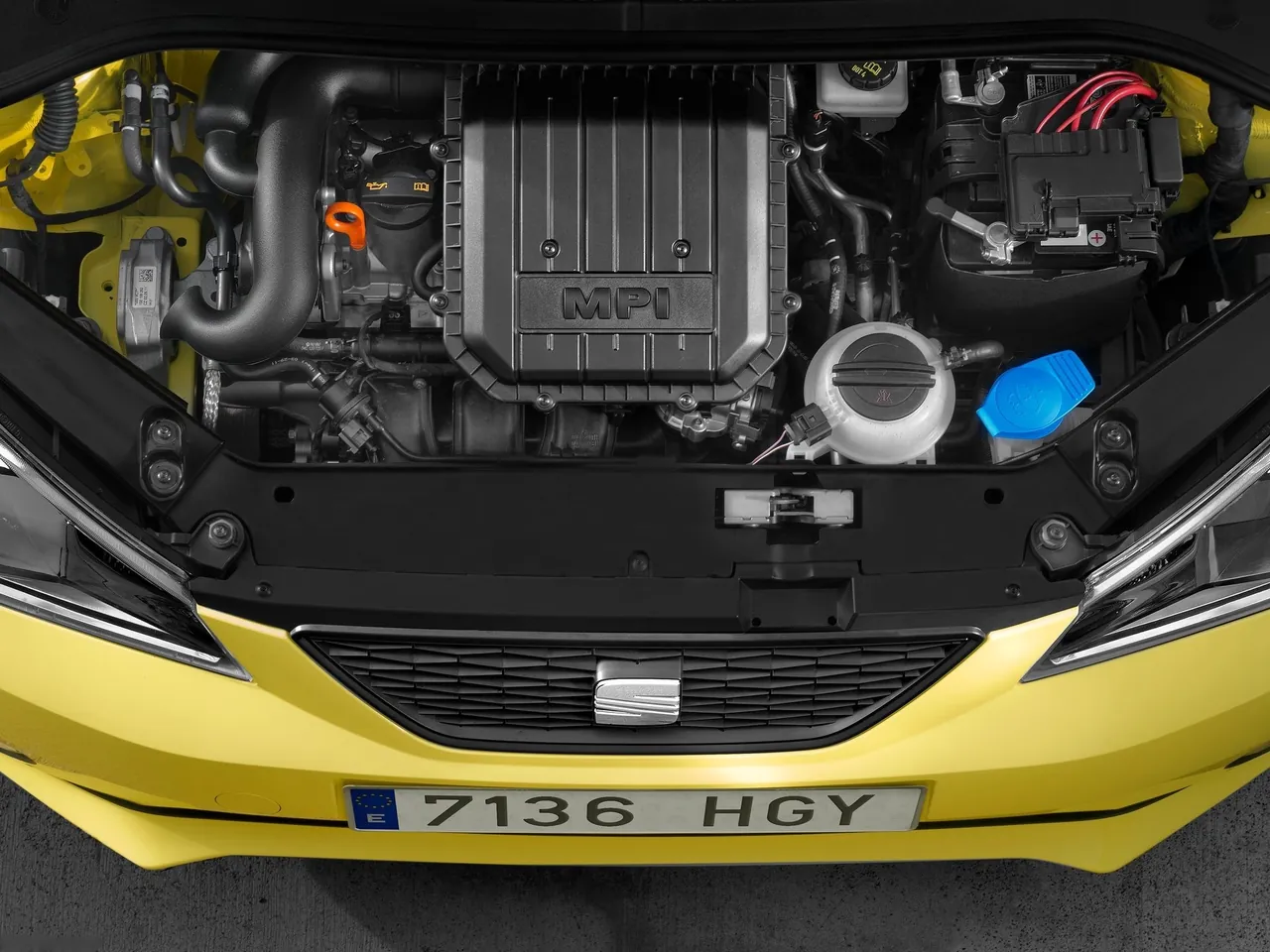 Seat Mii (2013) – motorový prostor