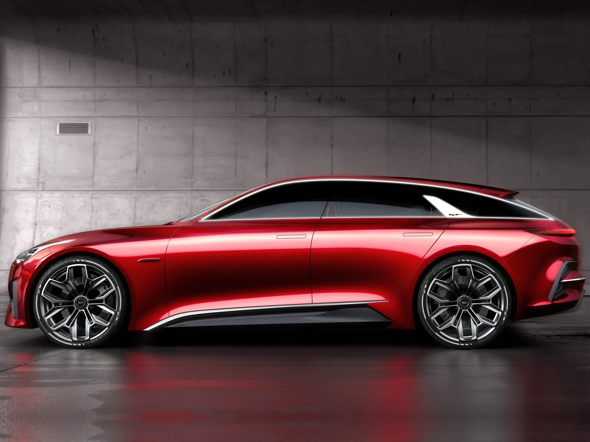 Kia Proceed Concept (2017) – boční profil