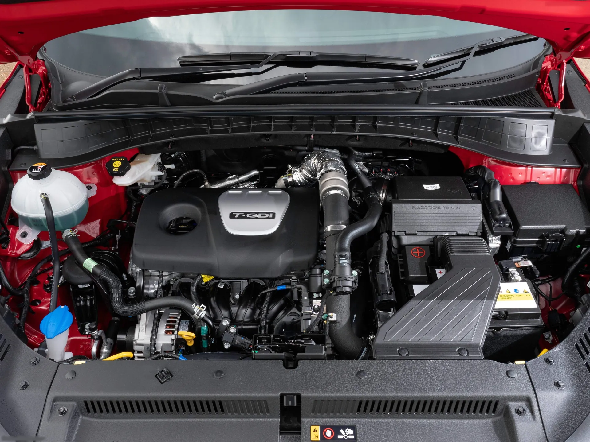 Hyundai Tucson N Line (2019) – motorový prostor