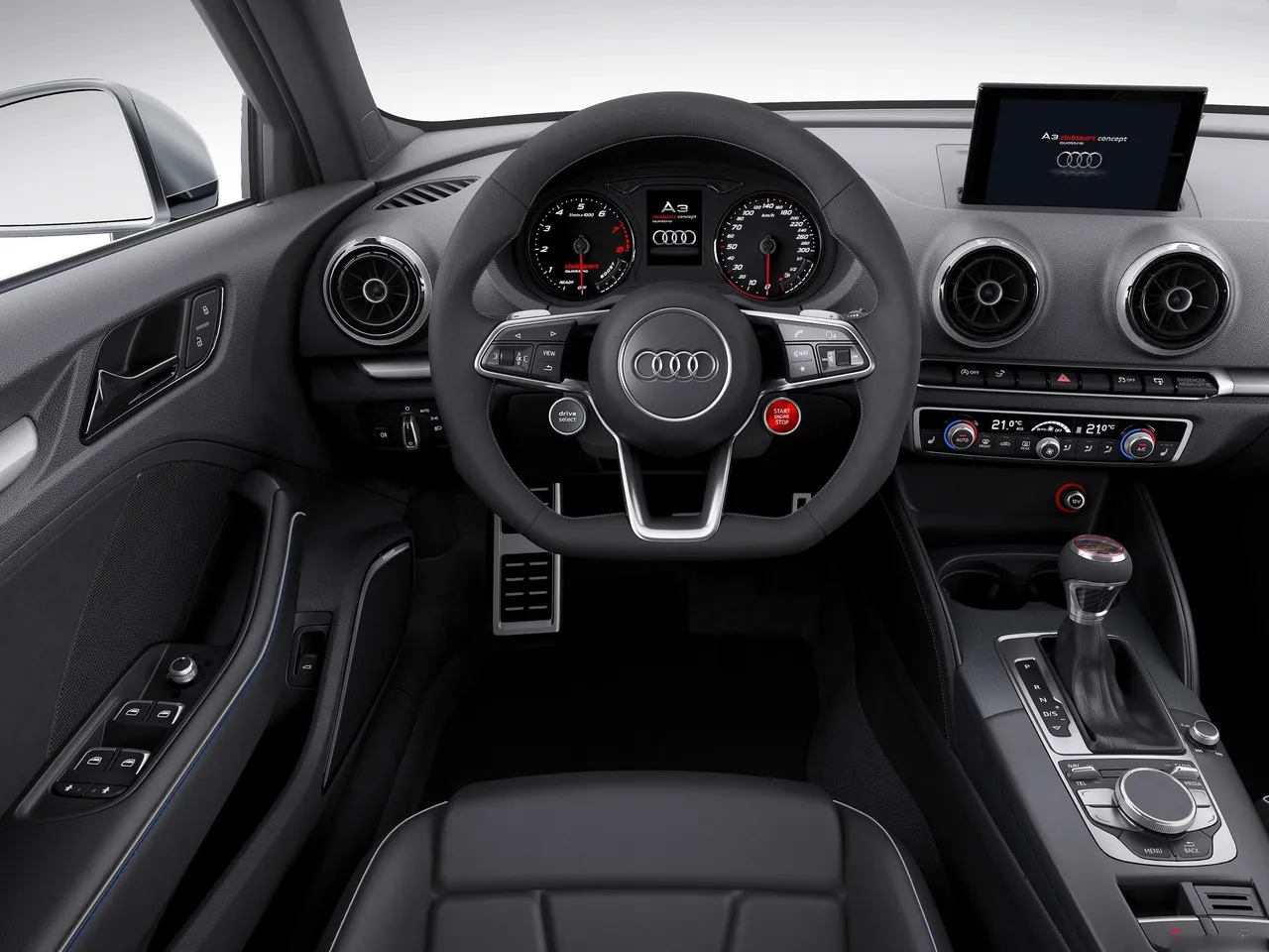 Audi A3 Clubsport quattro Concept (2014) – interiér