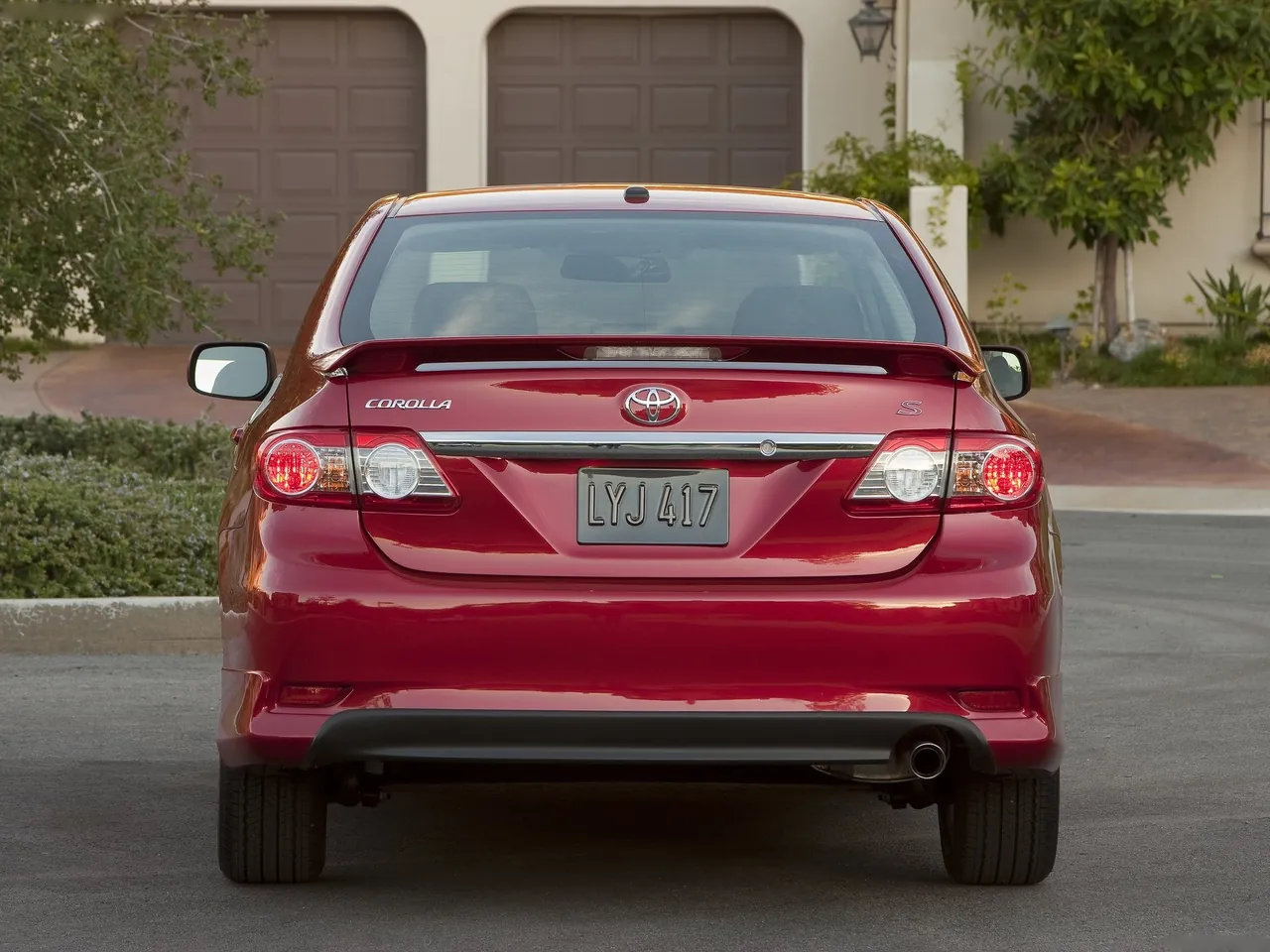 Toyota Corolla (2011) - Rear