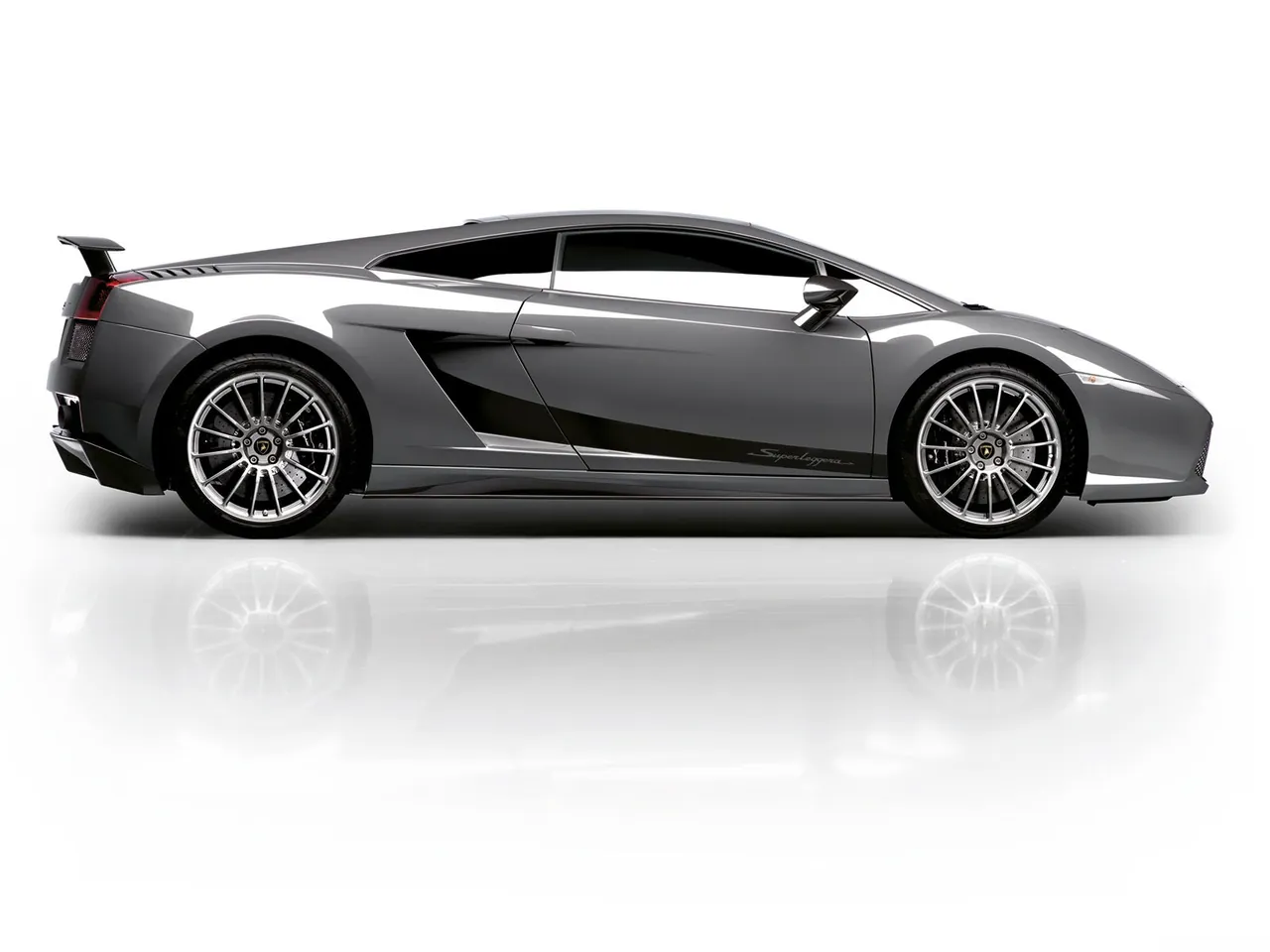 Lamborghini Gallardo Superleggera (2008) – boční profil