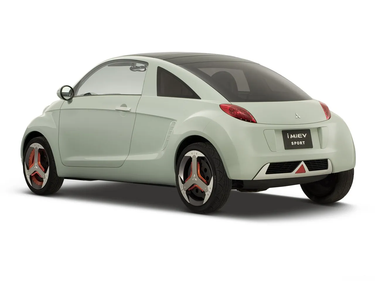 Mitsubishi i MiEV Concept (2007) – zadní tříčtvrteční pohled