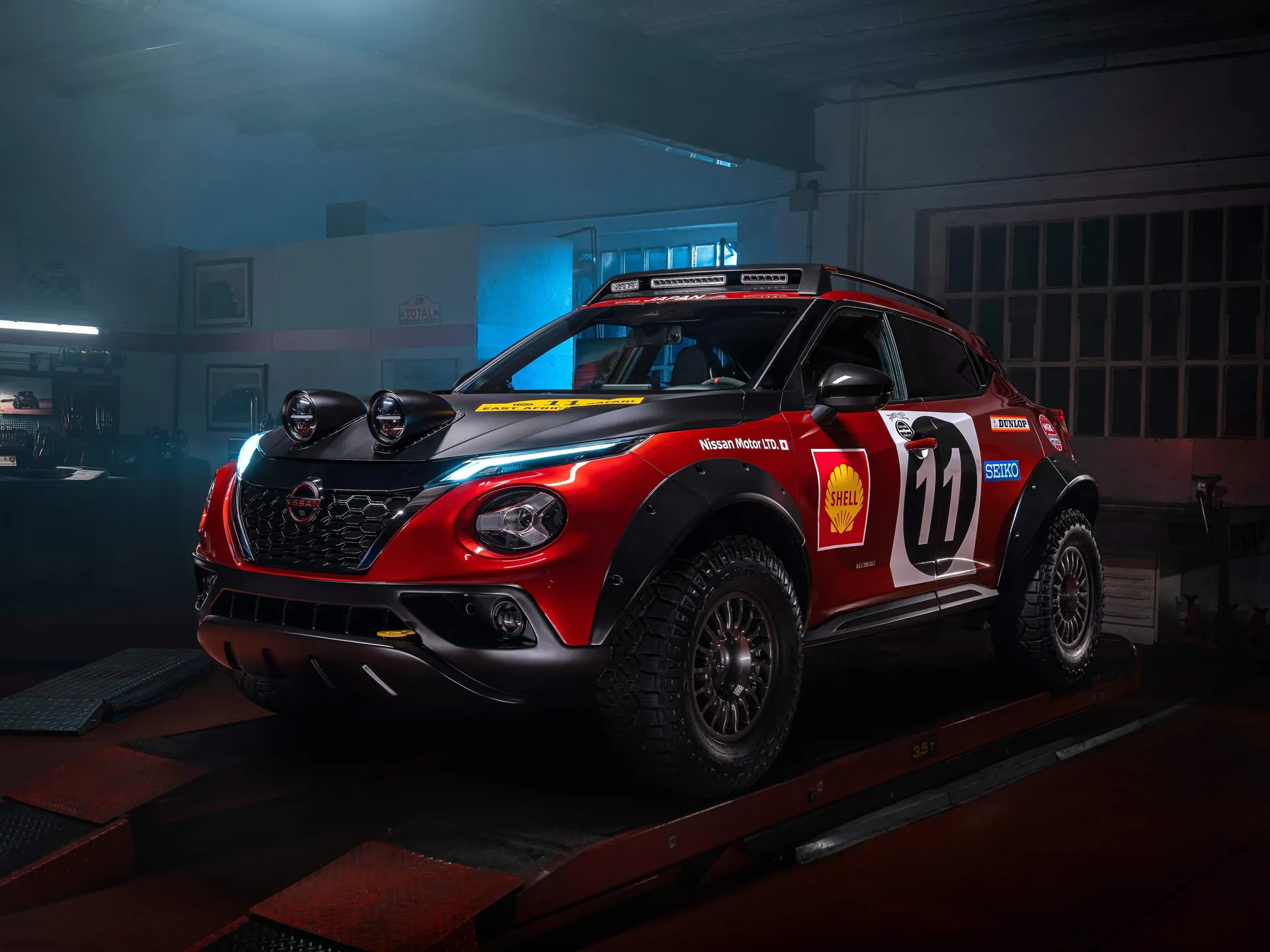 Nissan Juke Hybrid Rally Tribute Concept (2022)