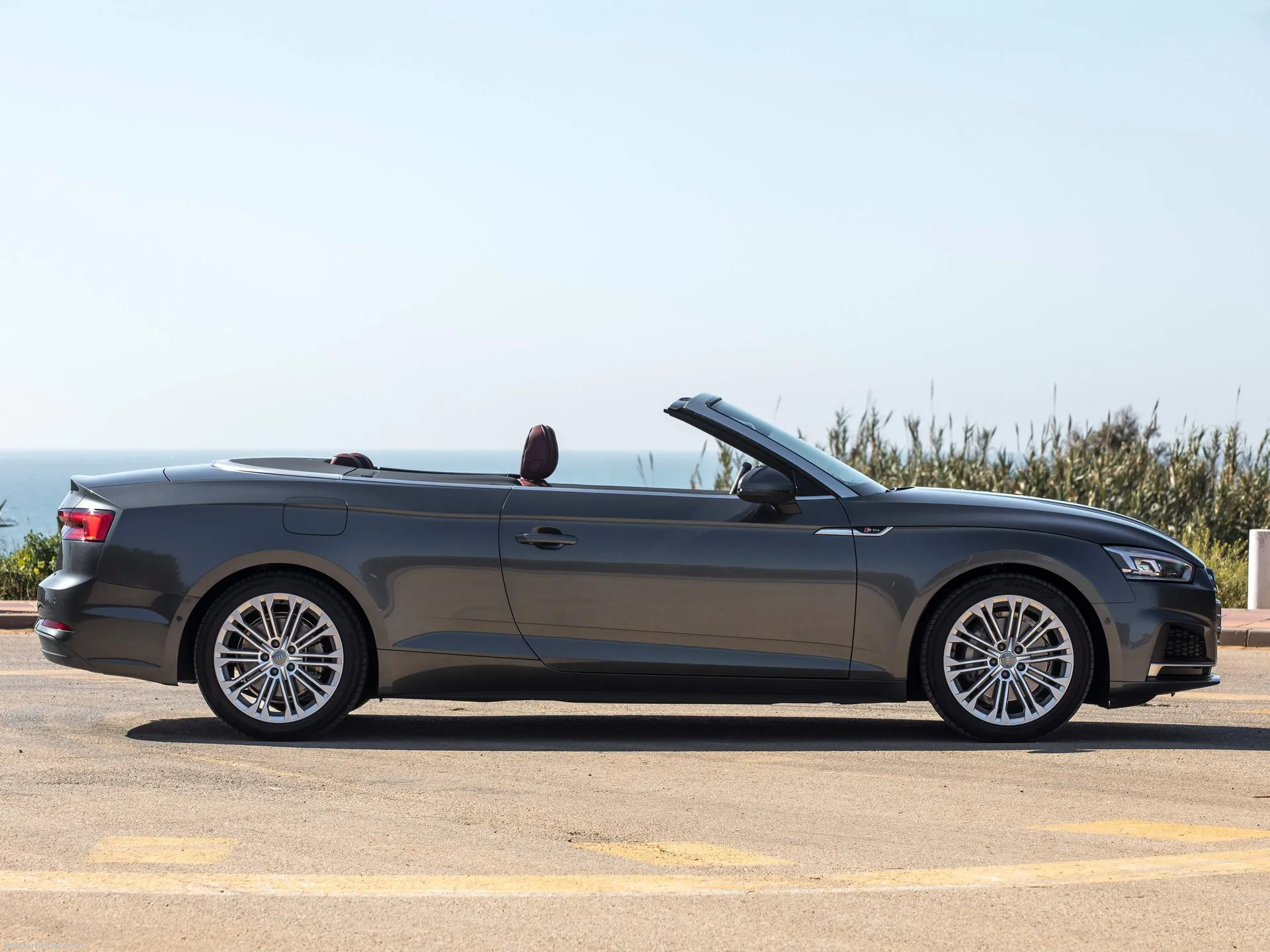 Audi A5 Cabriolet (2017) – boční profil