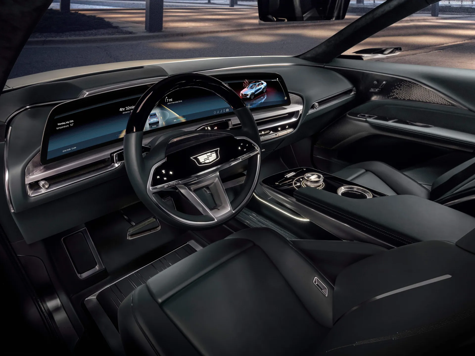 Cadillac Lyriq Concept (2020) – interiér