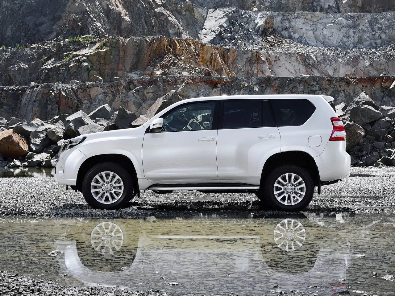 Toyota Land Cruiser (2014) – boční profil