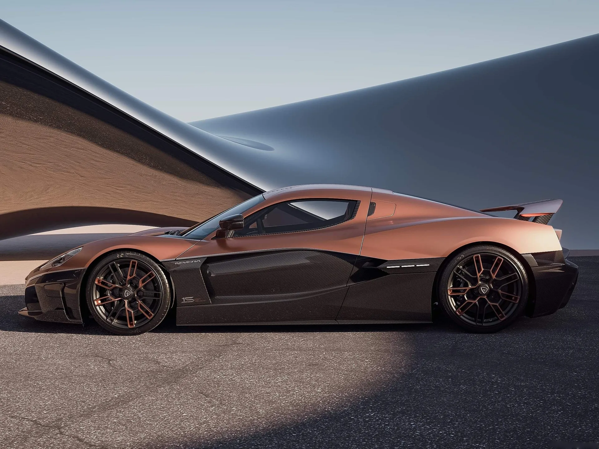Rimac Nevera 15th Anniversary Edition (2024) - Side Profile