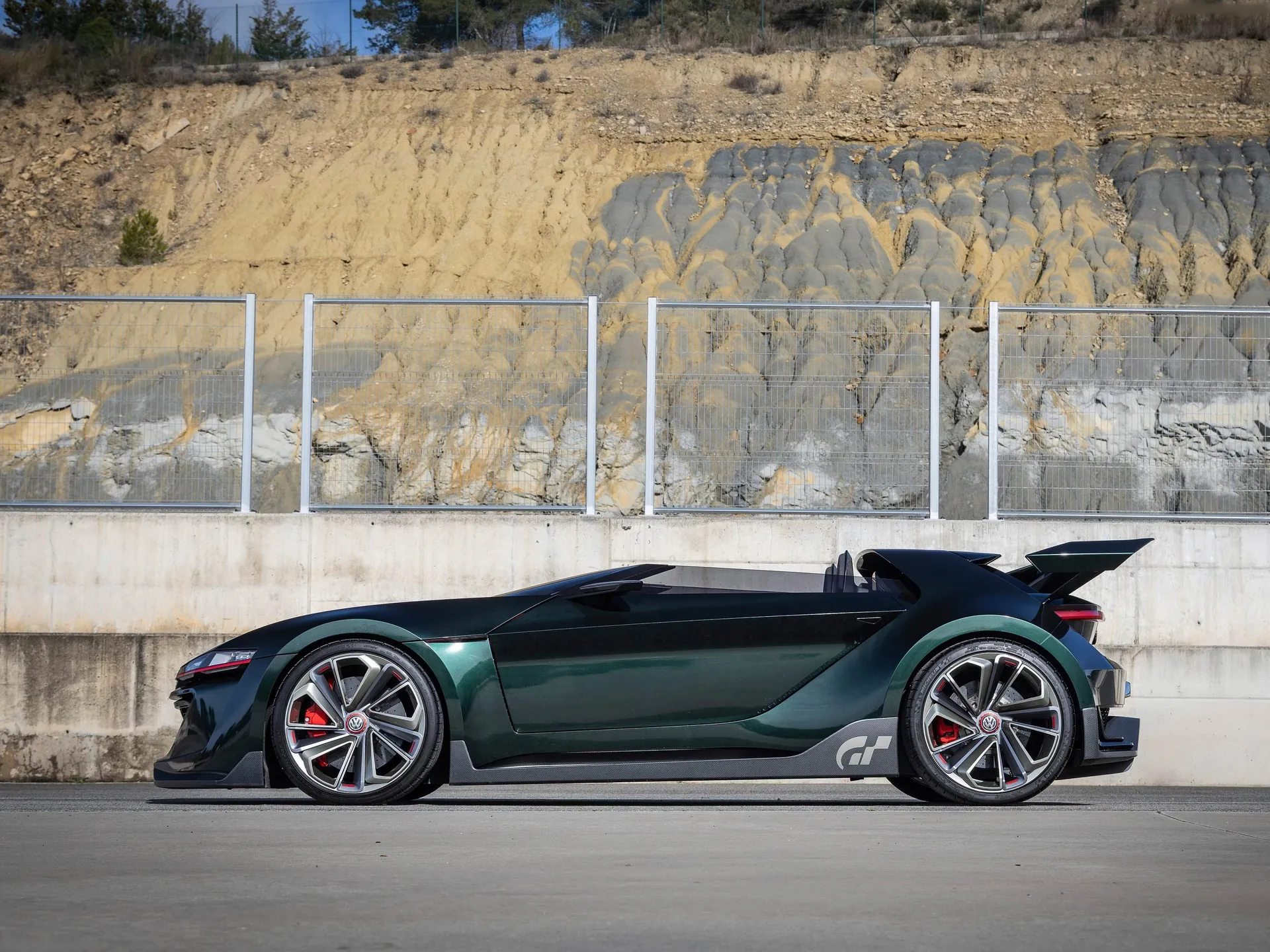 Volkswagen GTI Roadster Concept (2014) – boční profil
