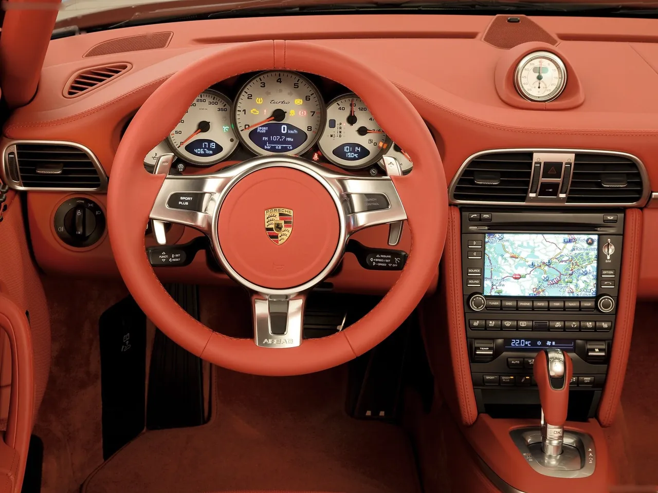 Porsche 911 Turbo (2010) - Interior