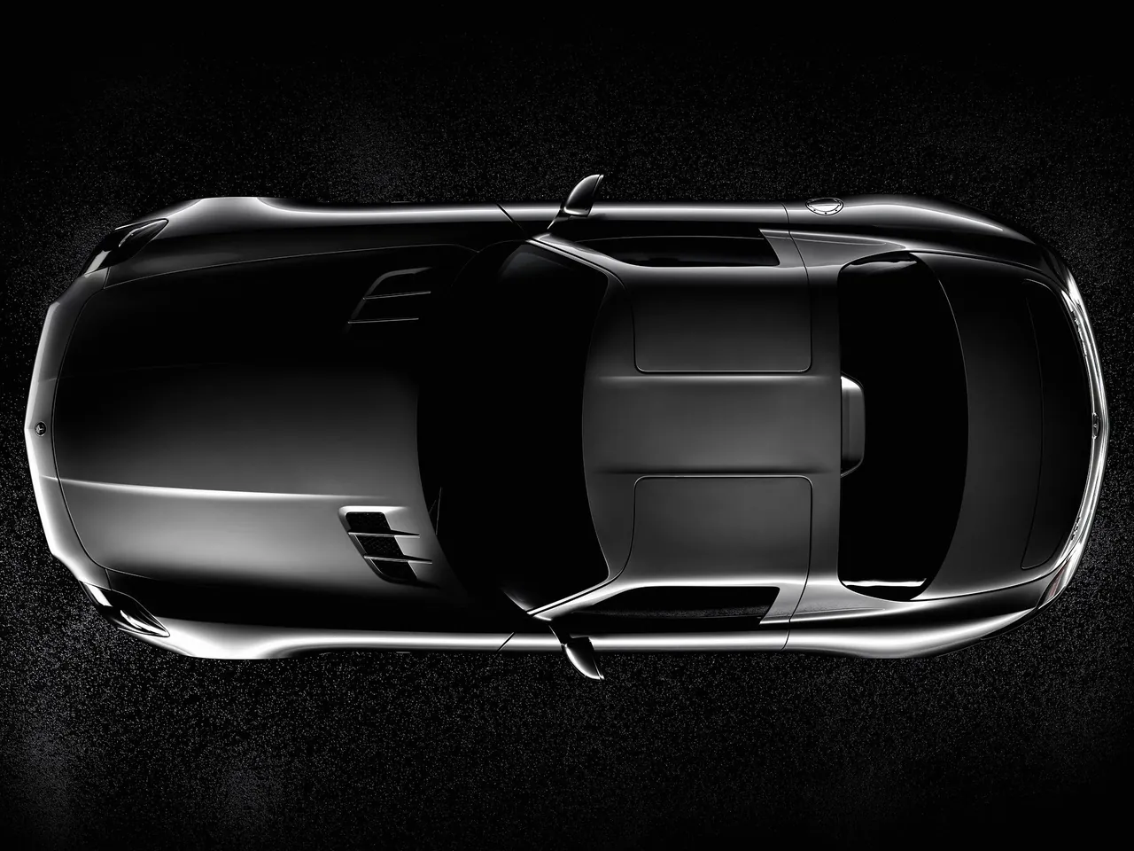 Mercedes-Benz SLS AMG (2011) – pohled shora