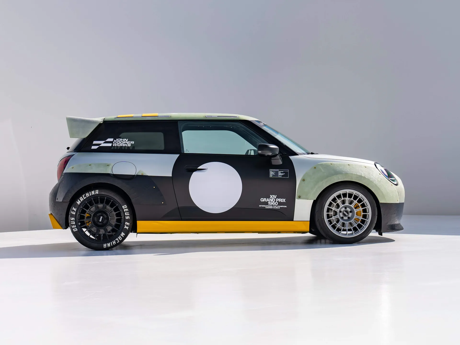 Mini JCW The Skeg Concept (2025) – boční profil