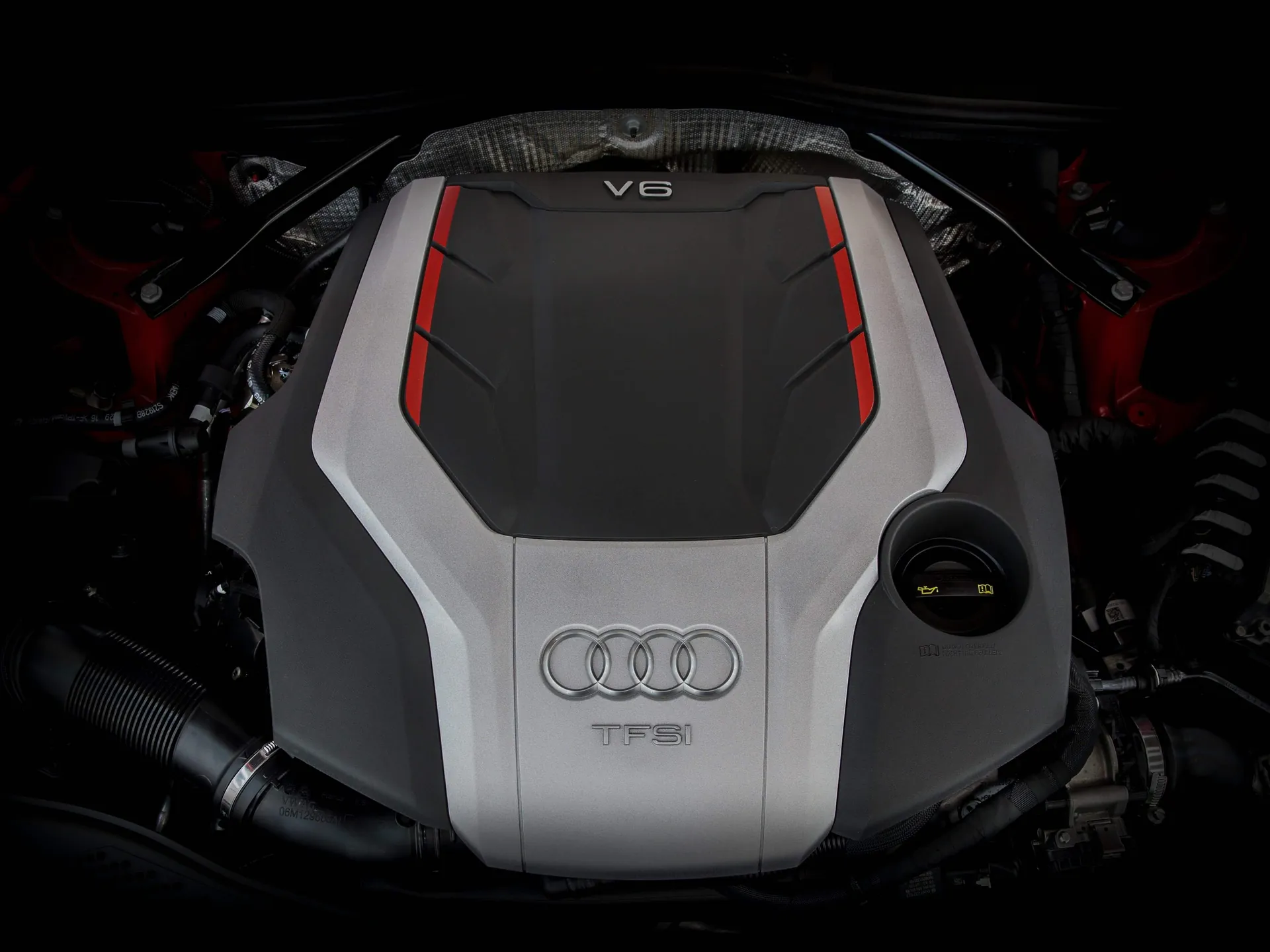 Audi S5 Cabriolet (2017) – motorový prostor