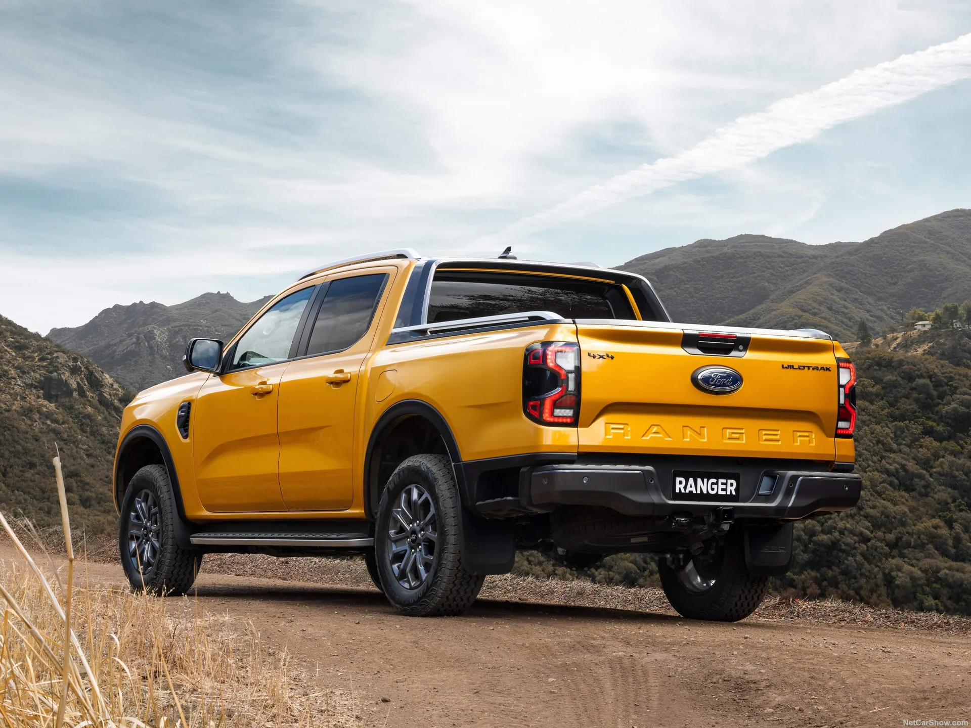 Ford Ranger (2023) – zadní tříčtvrteční pohled