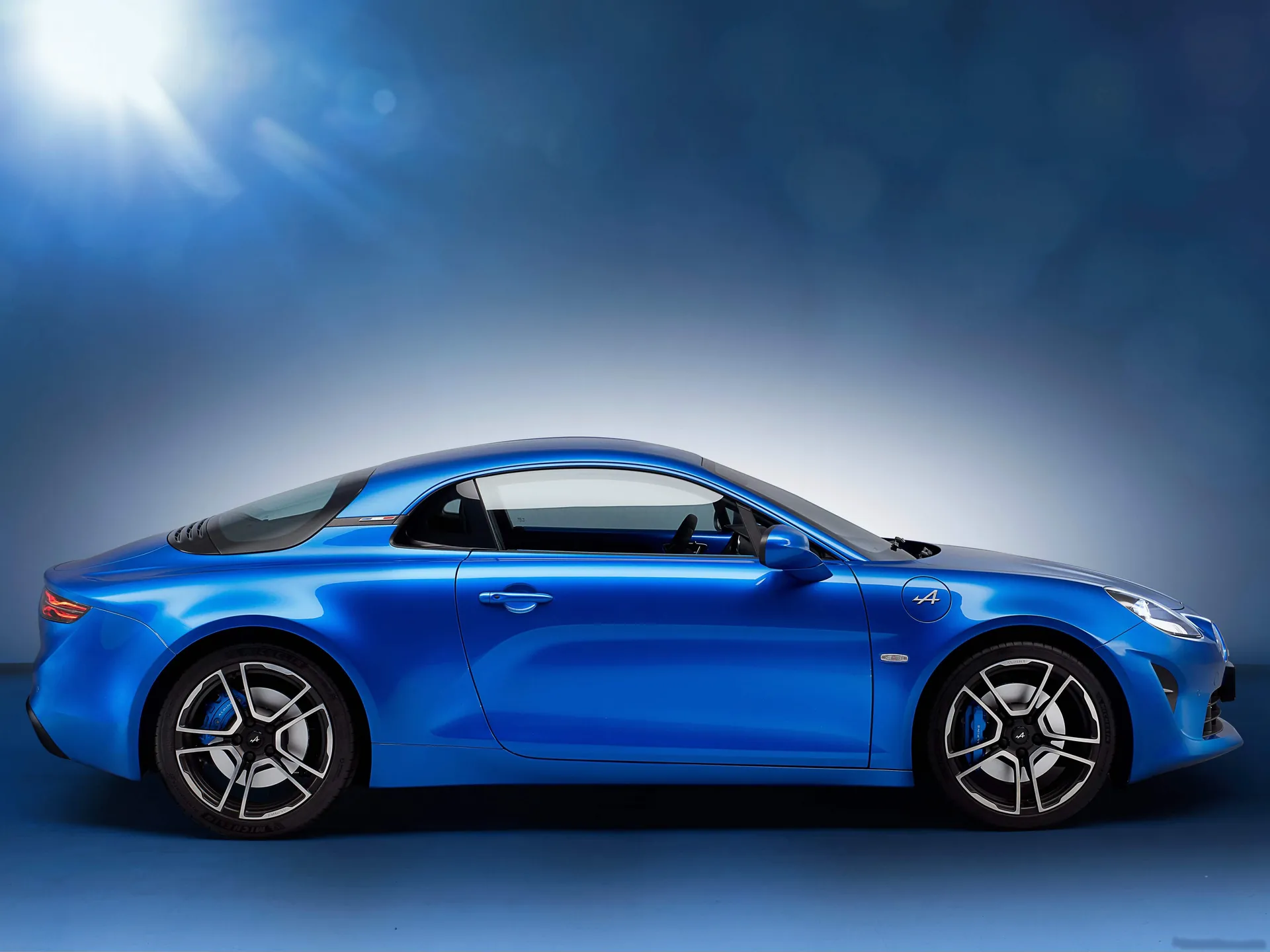 Alpine A110 (2018) – boční profil