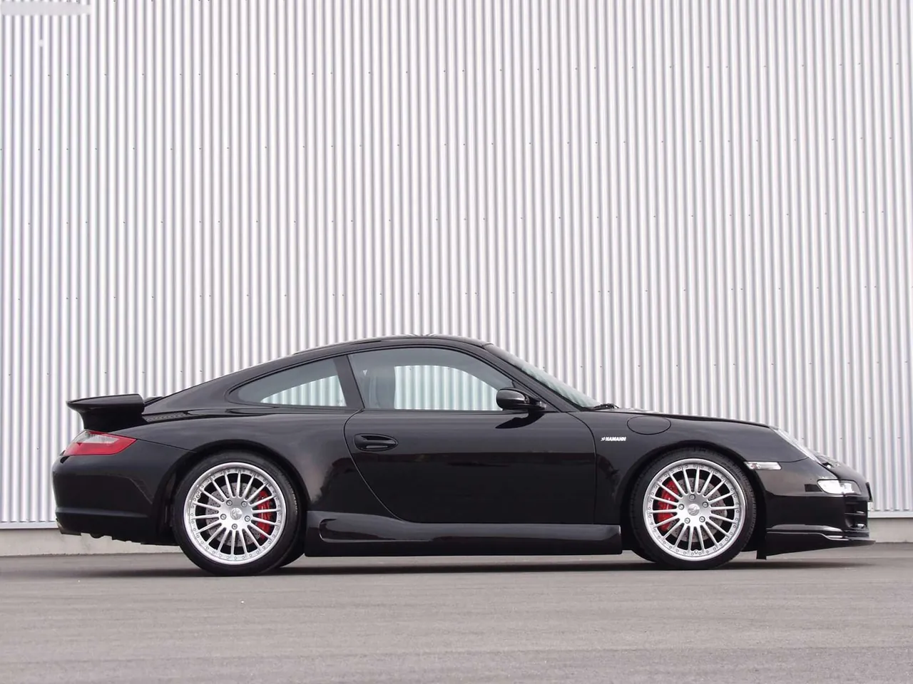 Hamann Porsche 997 (2004) – boční profil