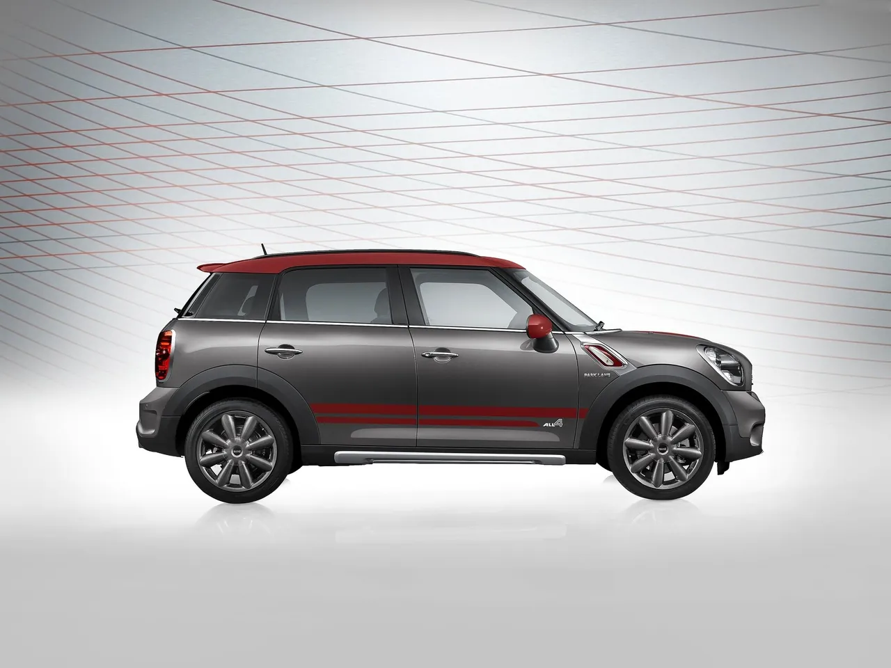 Mini Countryman Park Lane (2015) – boční profil