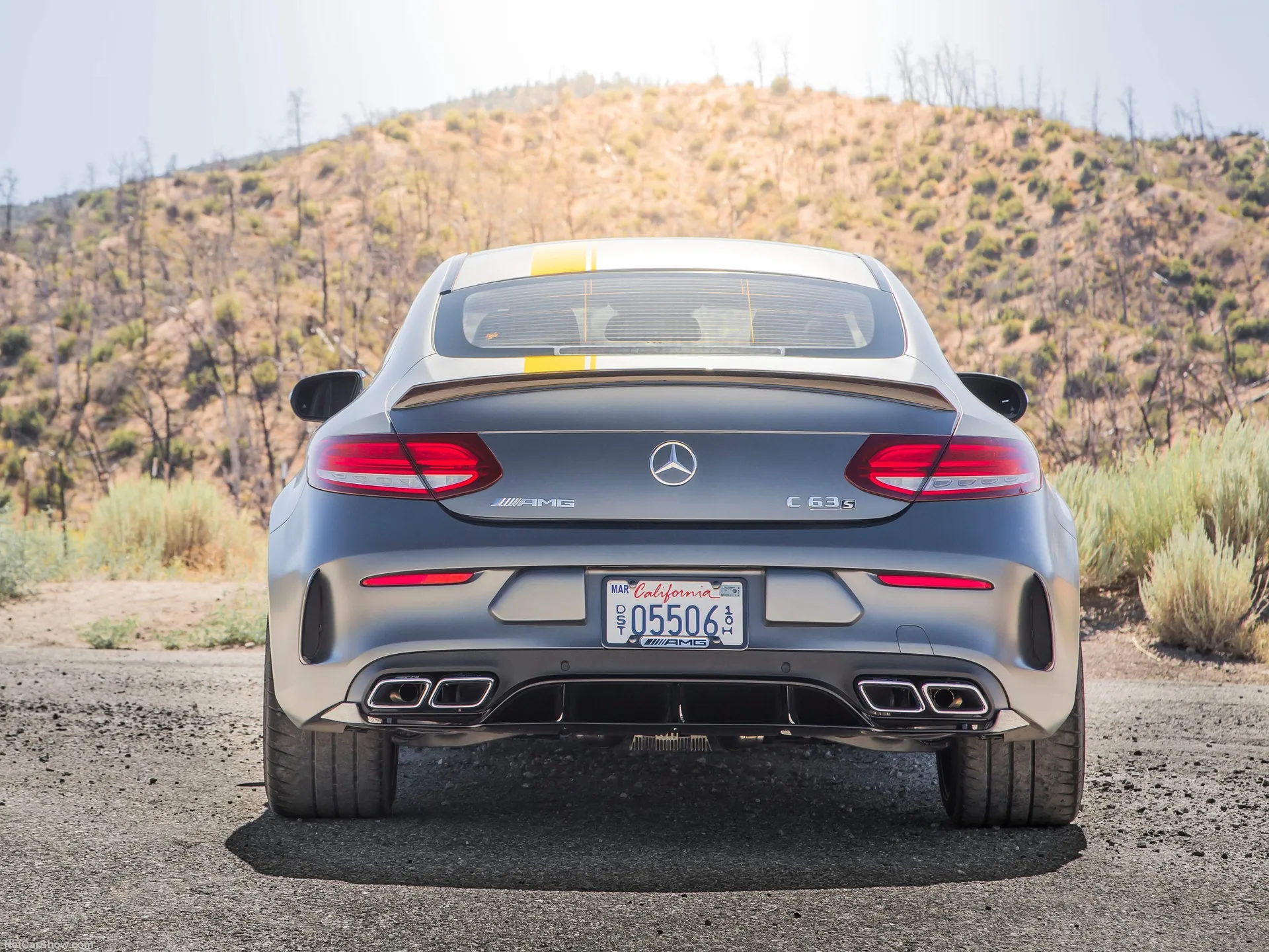 Mercedes-Benz C63 AMG Coupe Edition 1 (2017) - Rear