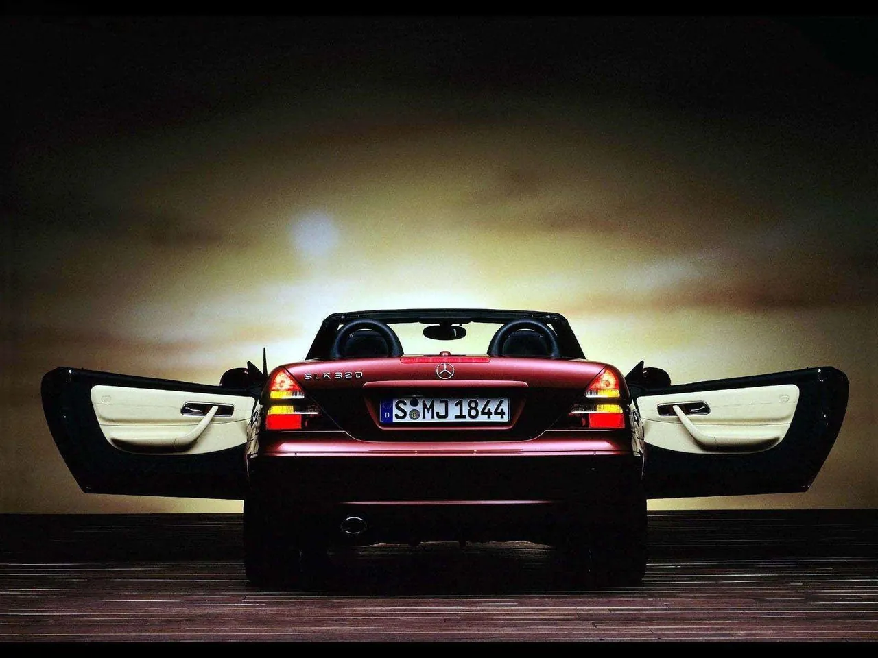 Mercedes-Benz SLK320 (2000) - Rear
