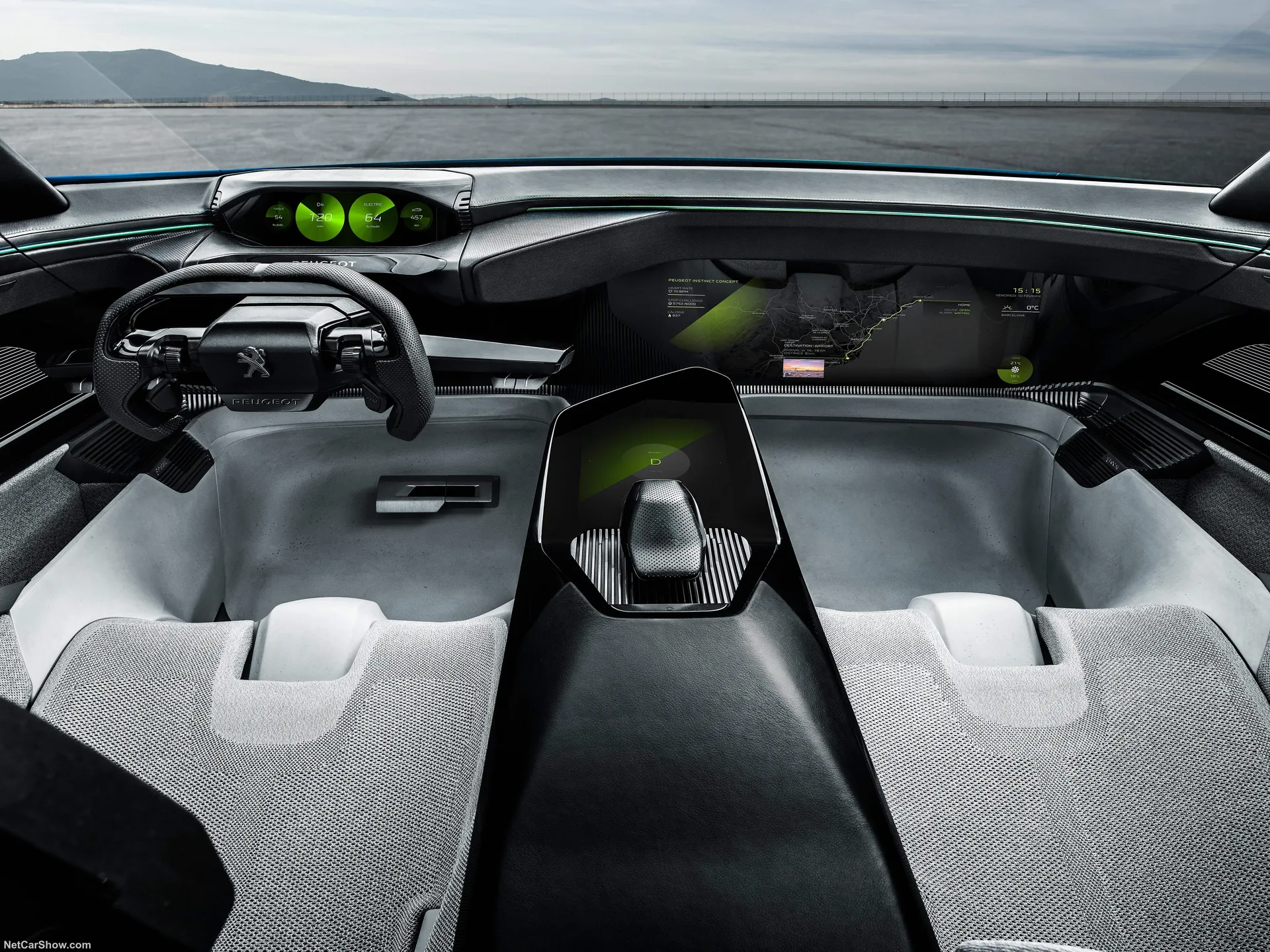 Peugeot Instinct Concept (2017) – interiér
