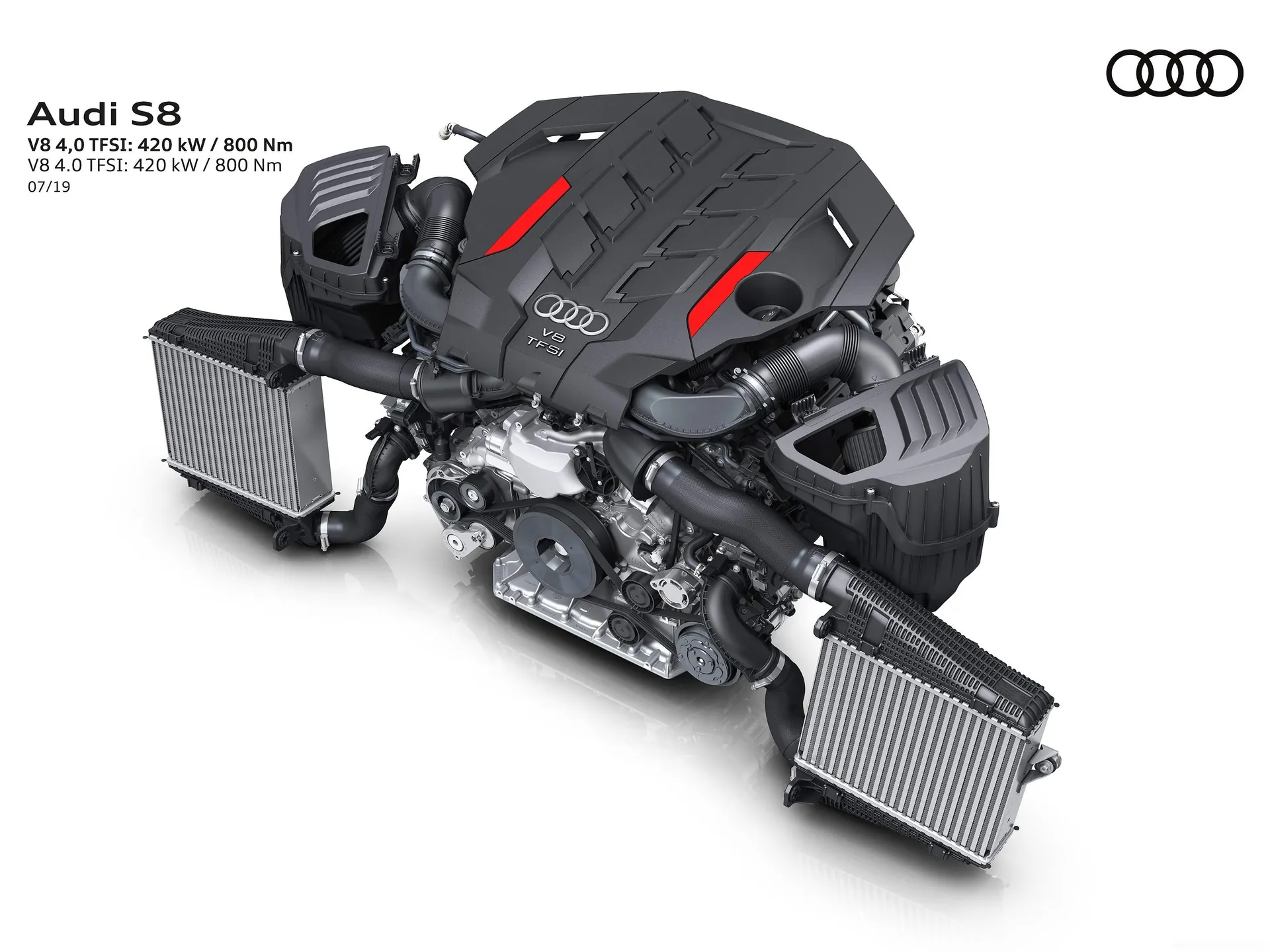 Audi S8 (2020) – motor