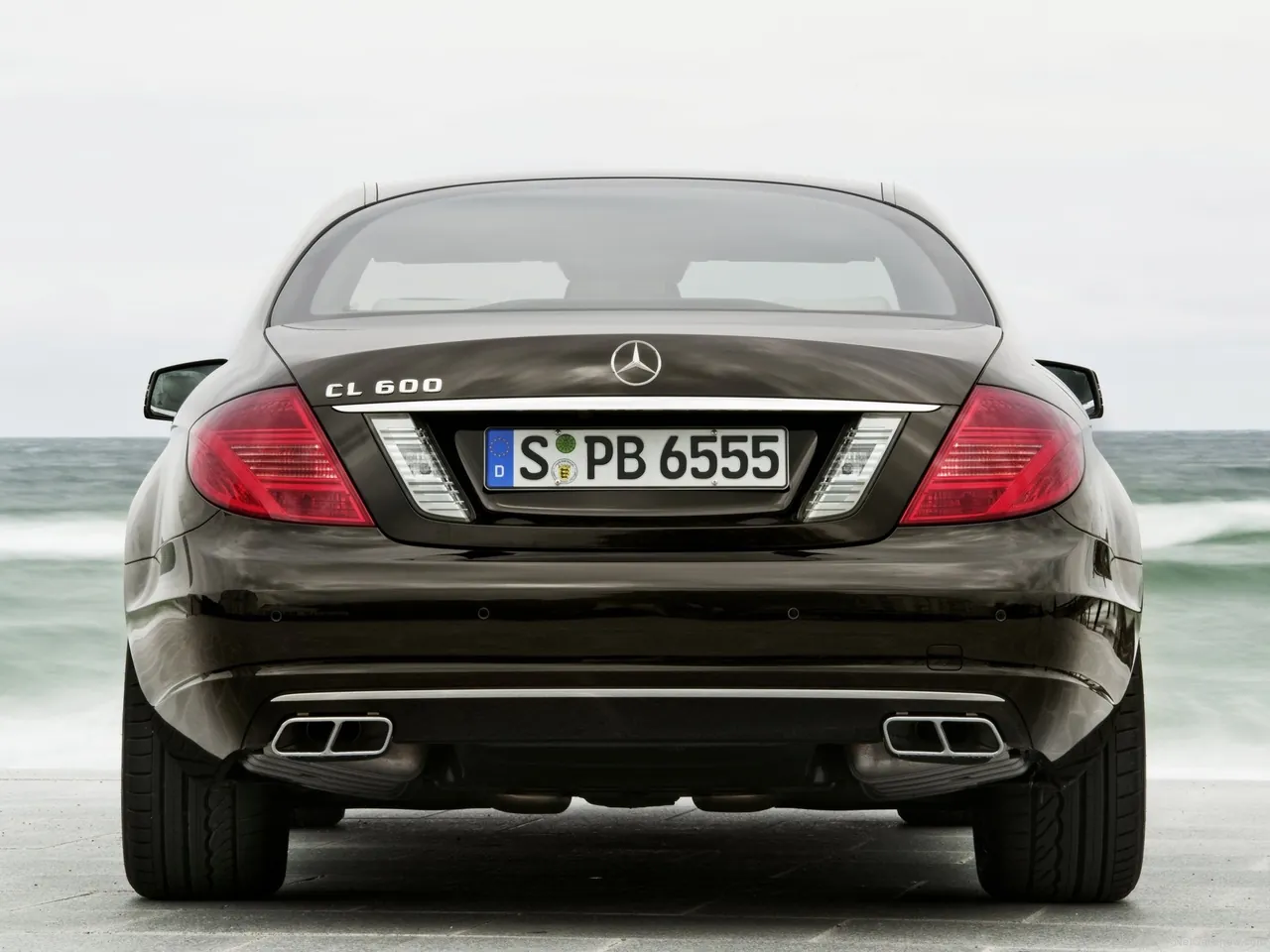 Mercedes-Benz CL-Class (2011) – zezadu
