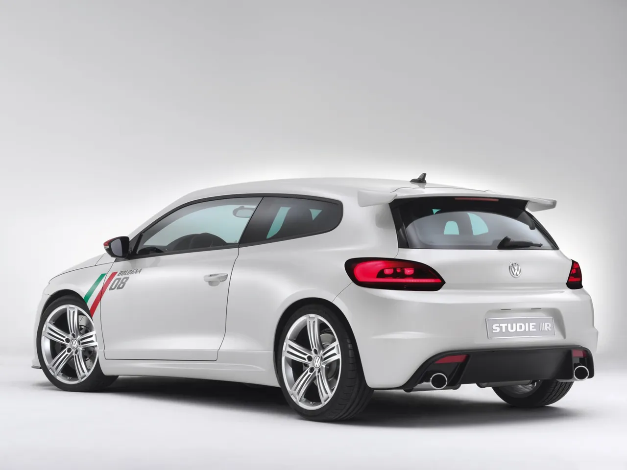 Volkswagen Scirocco Studie R Concept (2008) - Rear Three-Quarter