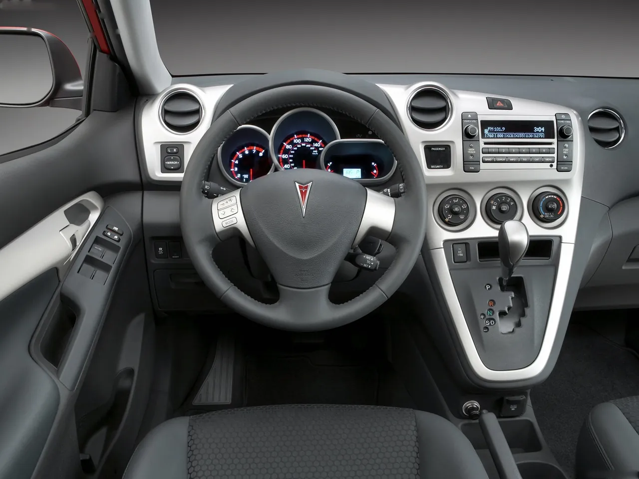 Pontiac Vibe (2009) – interiér