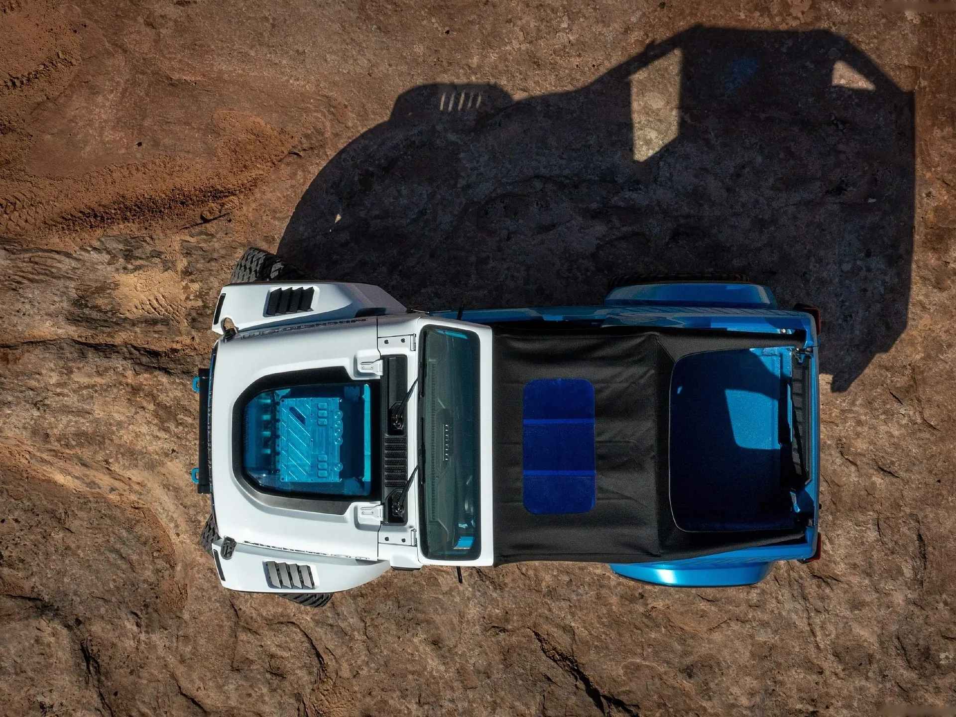 Jeep Wrangler Magneto 3.0 Concept (2023) – pohled shora