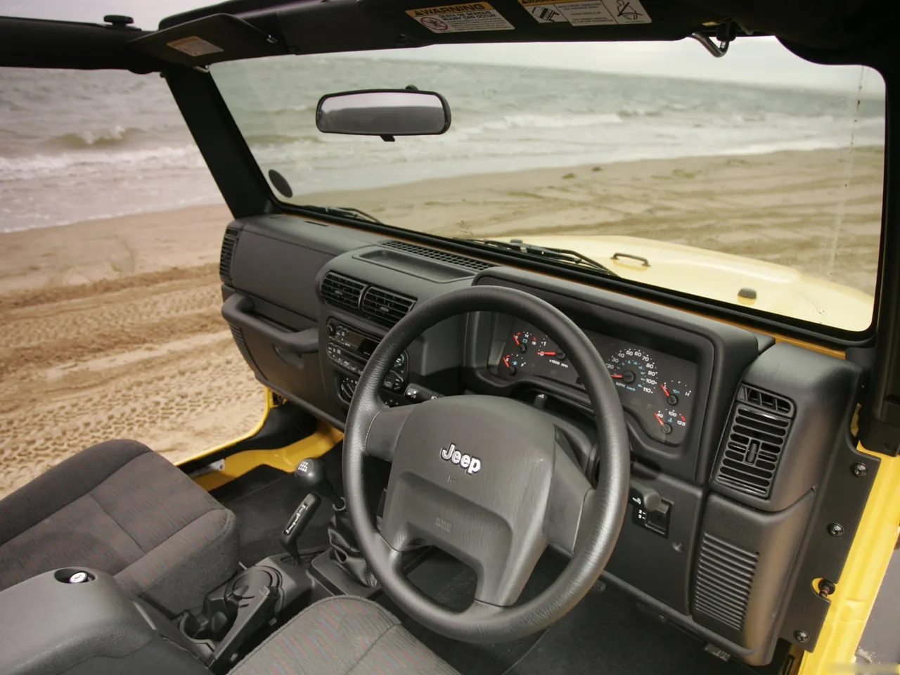 Jeep Wrangler [UK] (2005) - Interior