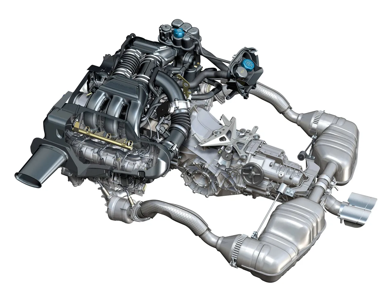 Porsche Cayman S (2007) - Engine