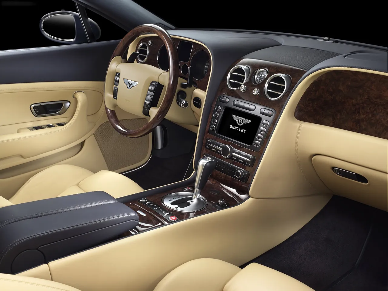Bentley Continental GT (2009) – interiér