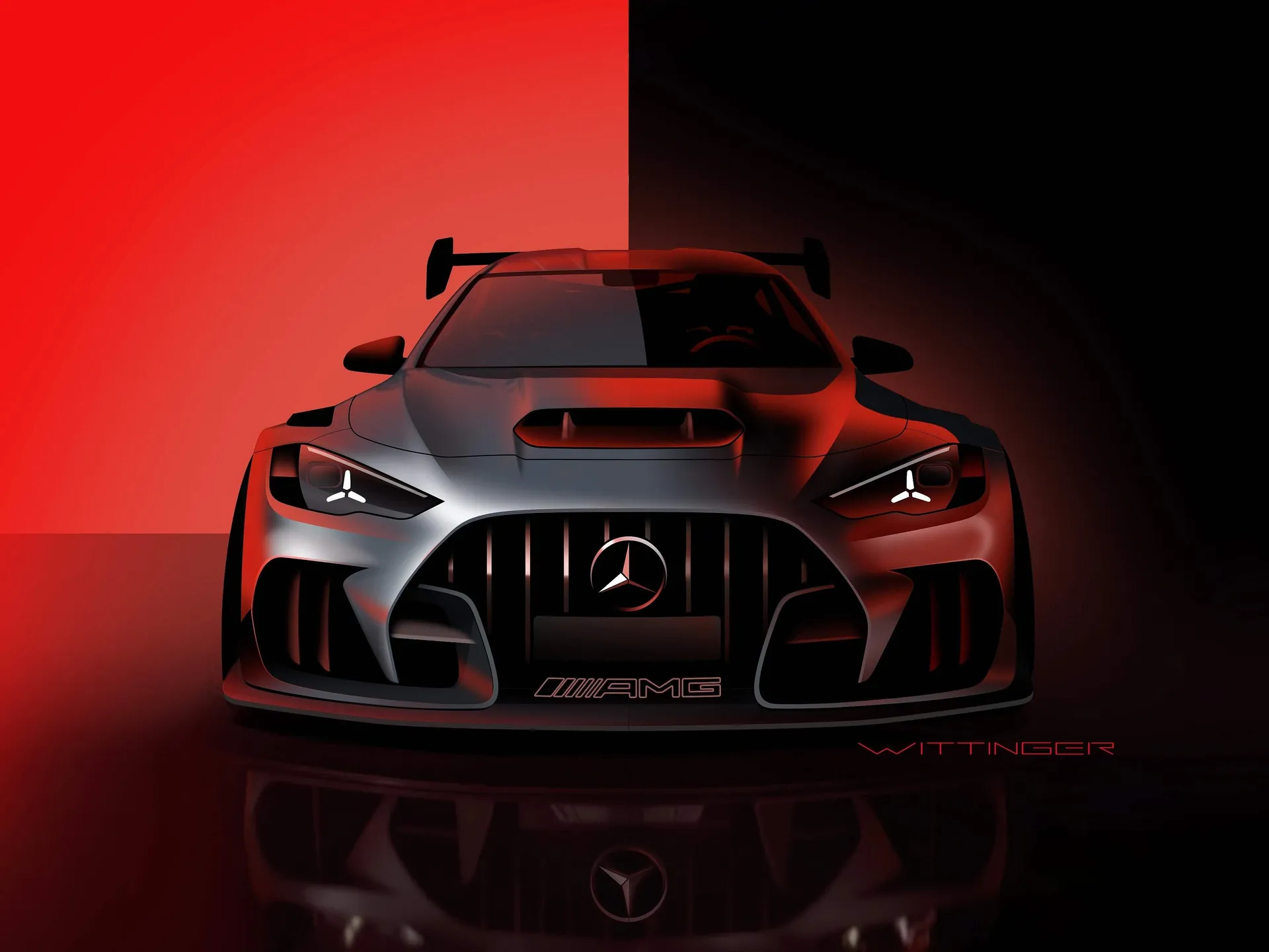 Mercedes-Benz CLE 646 AMG Spezialanfertigung (2027) – designové skici