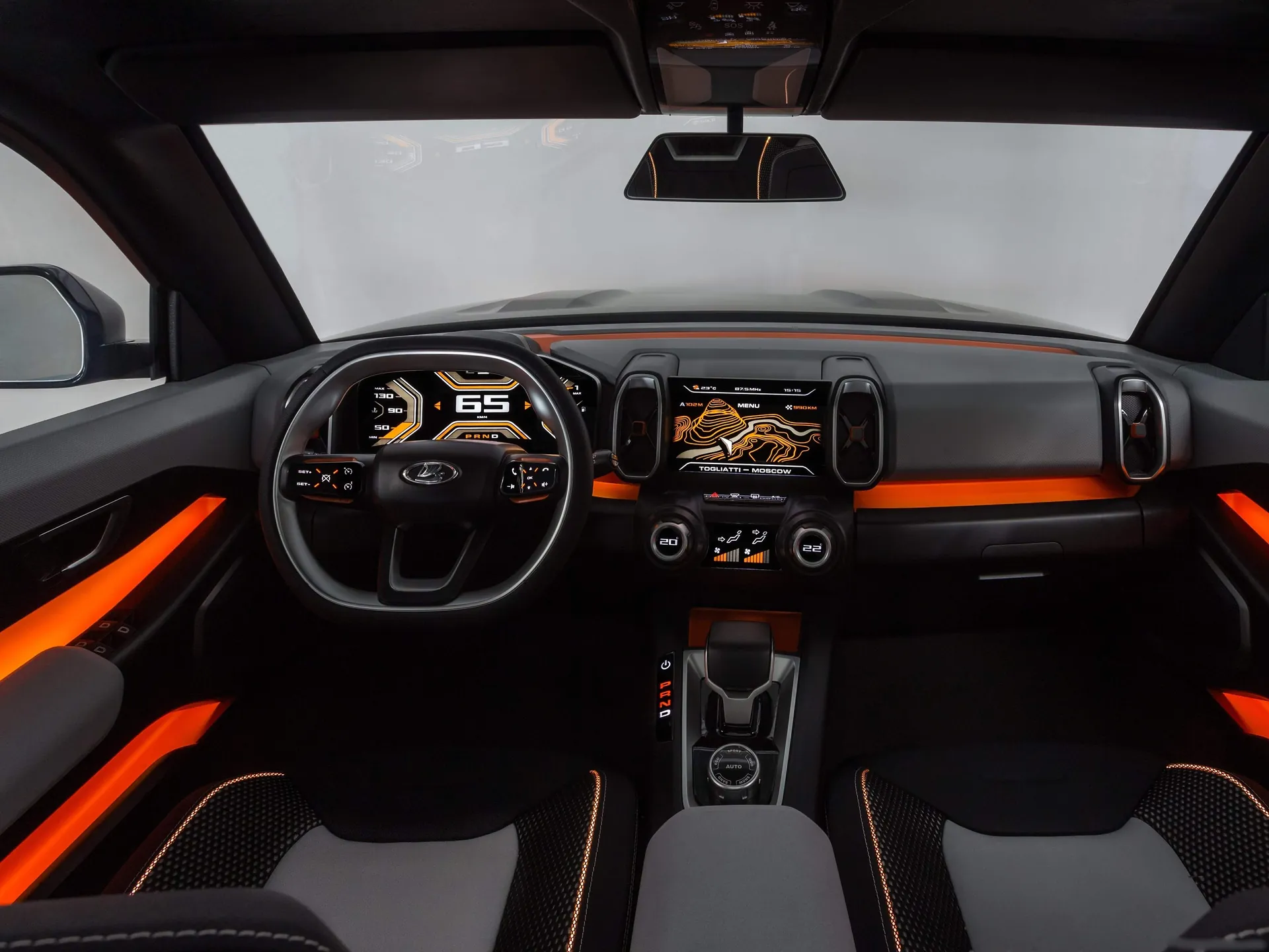Lada 4x4 Vision Concept (2018) – interiér