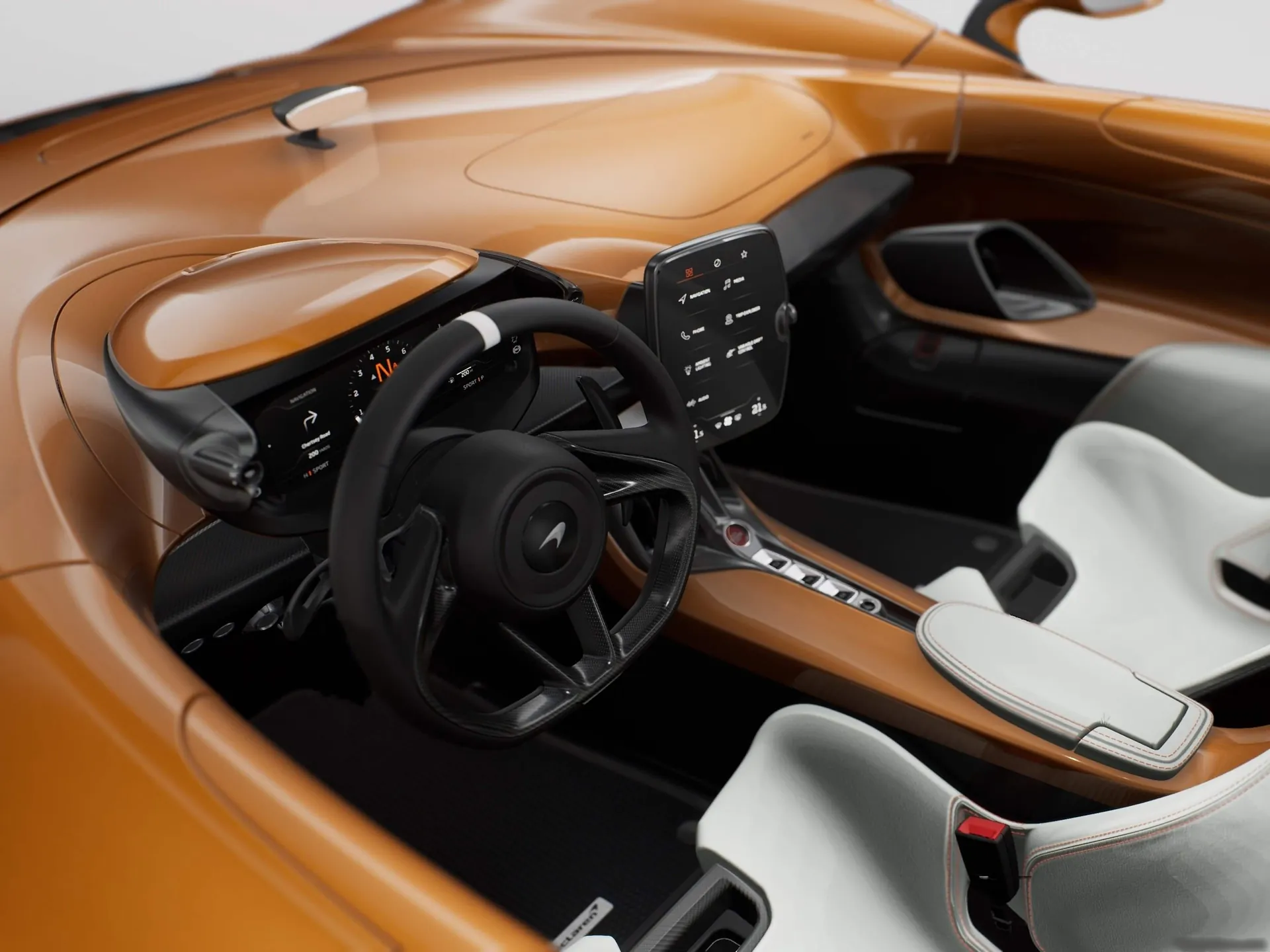 McLaren Elva M6A Theme by MSO (2021) – interiér