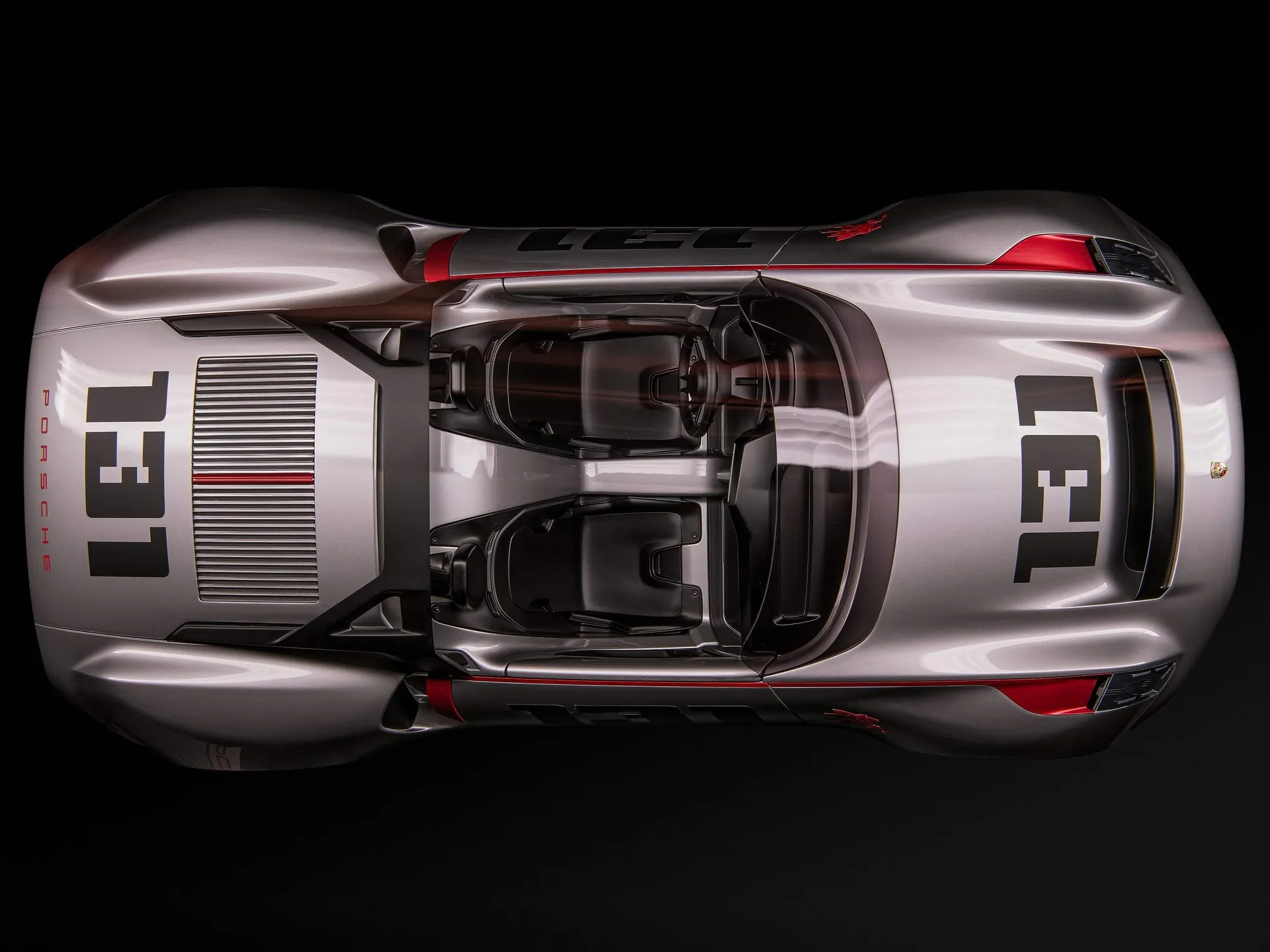 Porsche Vision Spyder Concept (2019) – pohled shora