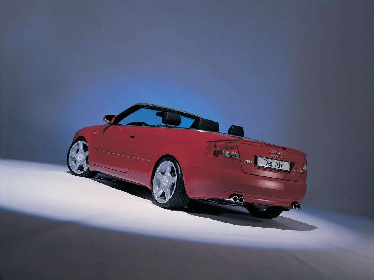 ABT Audi AS4 Cabriolet (2003) – zadní tříčtvrteční pohled