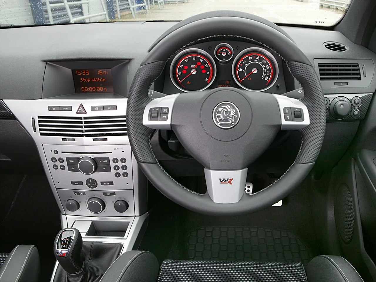 Vauxhall Astra VXR (2005) – interiér