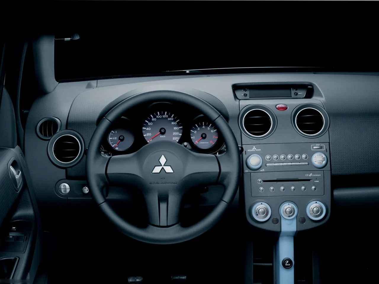 Mitsubishi Colt CZ3 (2005) – interiér