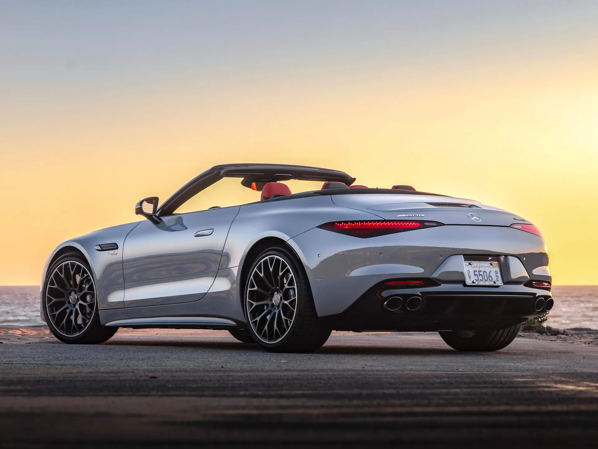 Mercedes-Benz SL 43 AMG (2023) - Rear Three-Quarter