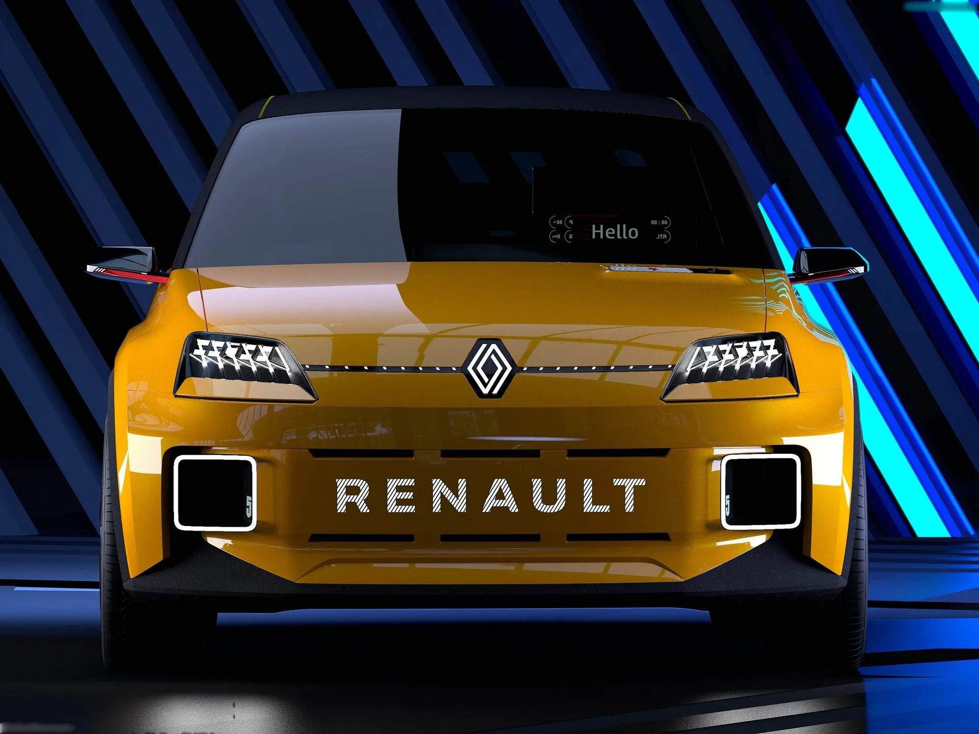 Renault 5 Concept (2021) – zepředu