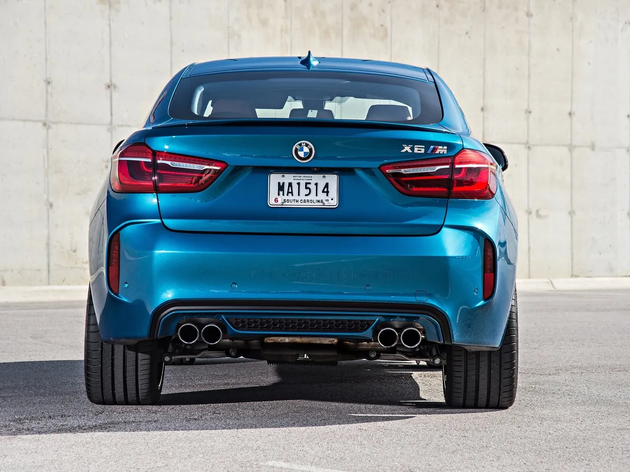 BMW X6 M (2016) – zezadu