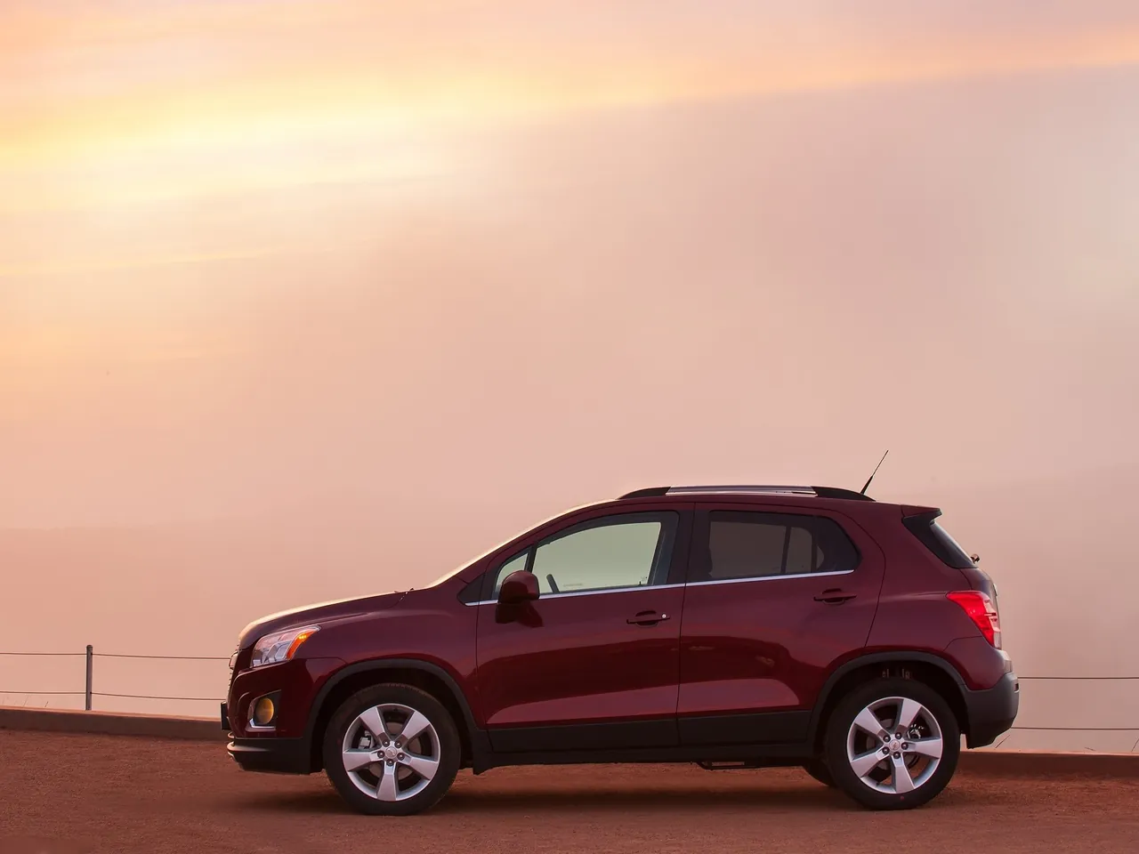 Chevrolet Trax (2014) – boční profil